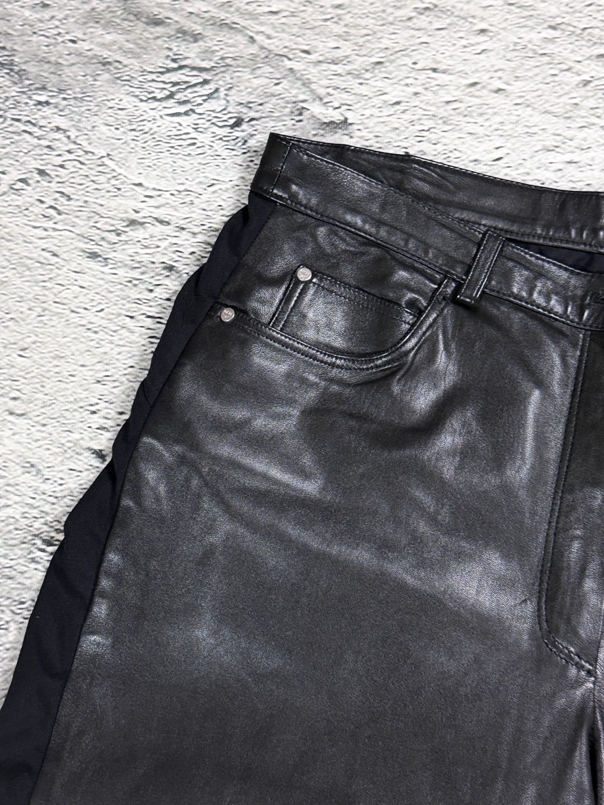 MCM MCM Black Leather Pants Vintage Size US 32 / EU 48 - 3 Thumbnail
