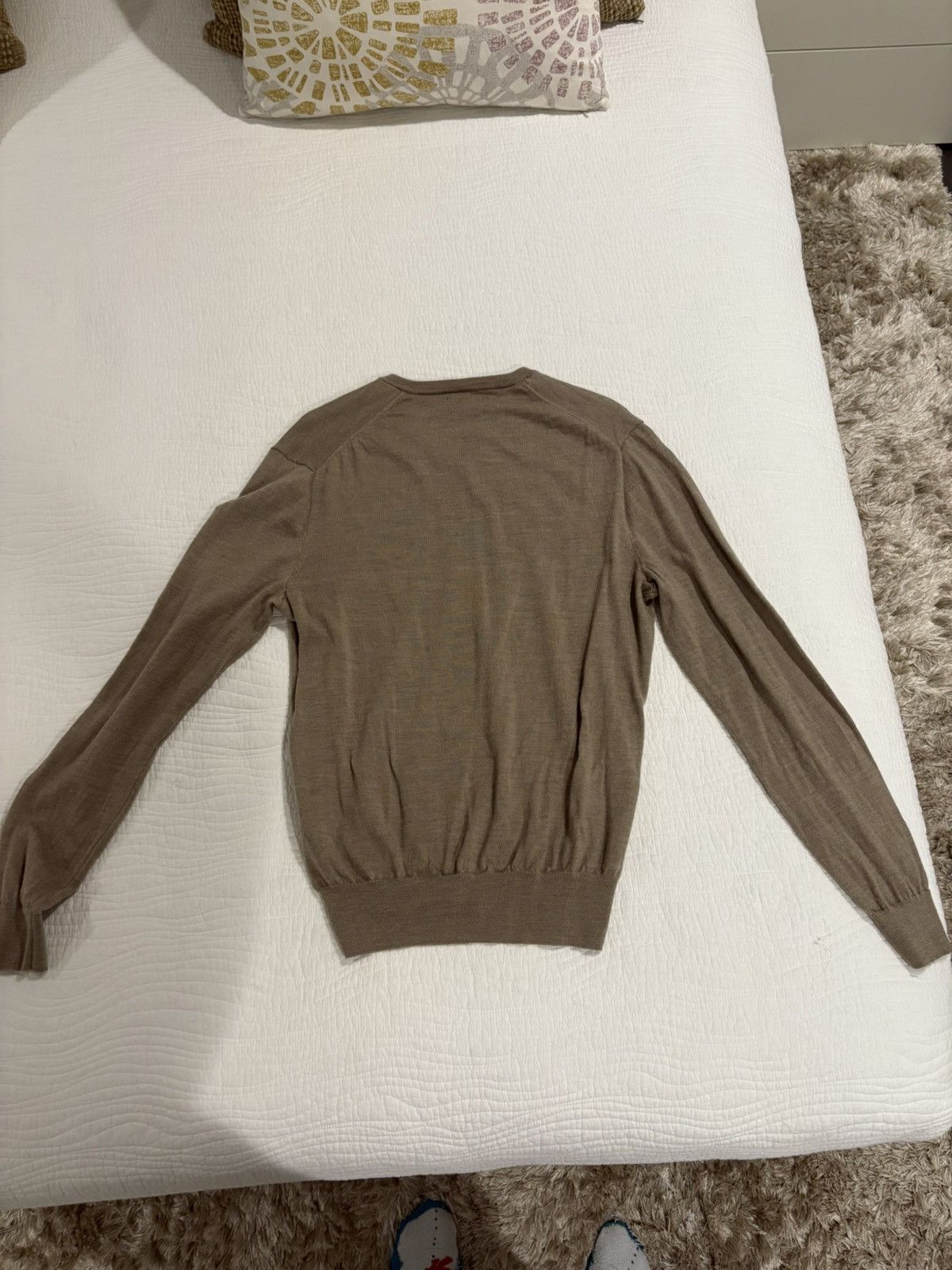 Polo Ralph Lauren Polo Ralph Lauren Men's Washable Wool V-Neck Sweater Size US M / EU 48-50 / 2 - 3 Thumbnail
