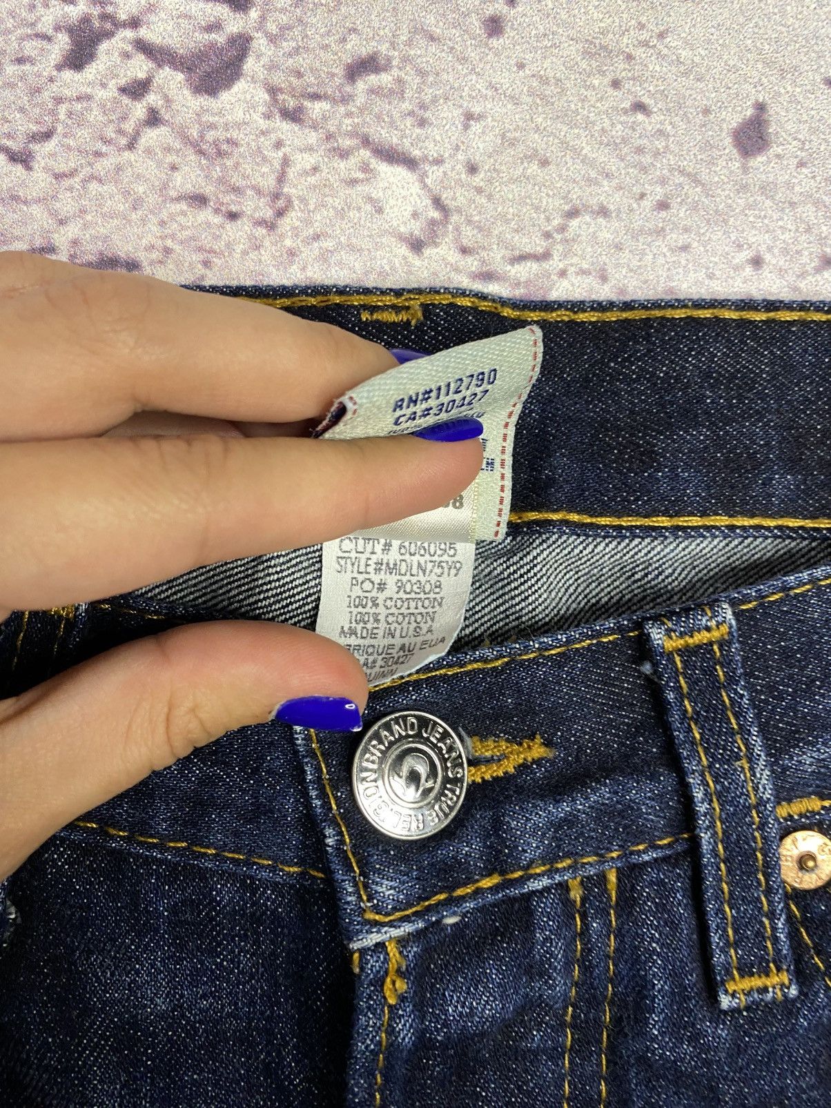 True Religion Men's Vintage Japanese True Religion Selvedge jeans y2k Size US 30 / EU 46 - 10 Thumbnail