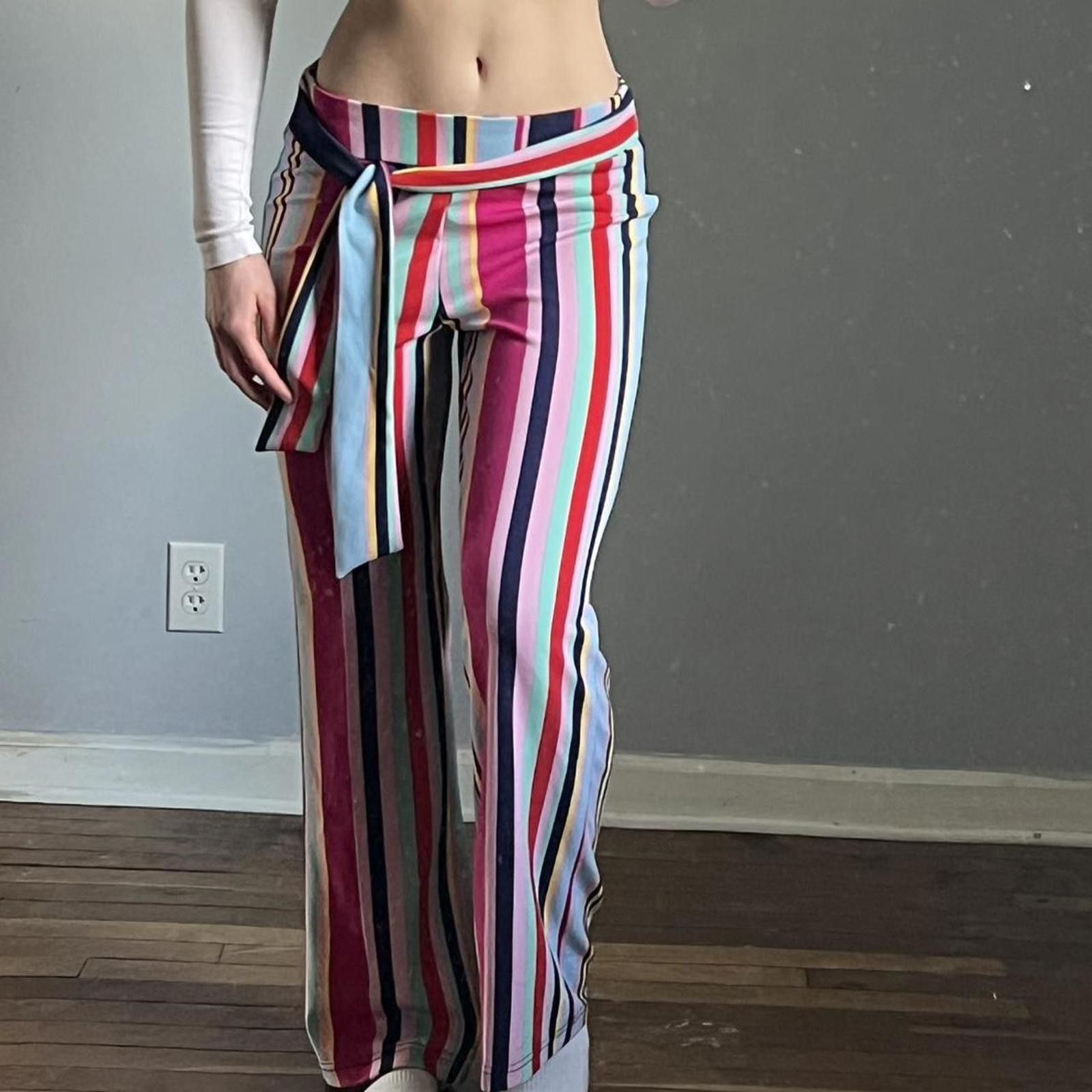 Fashion Nova Fashion Nova Women's Multi Trousers Size 28" / US 6 / IT 42 - 1 Thumbnail