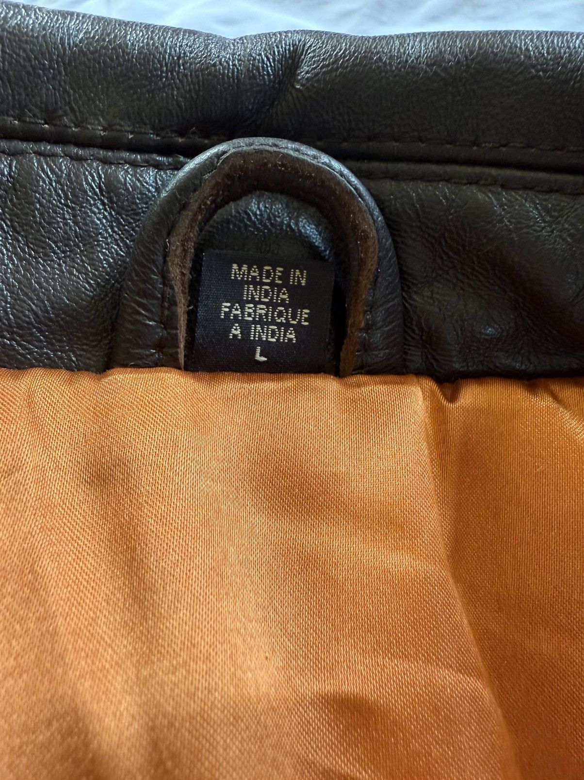 Other Orange and Black Bomber Jacket with Stand-up Collar Size US L / EU 52-54 / 3 - 4 Thumbnail