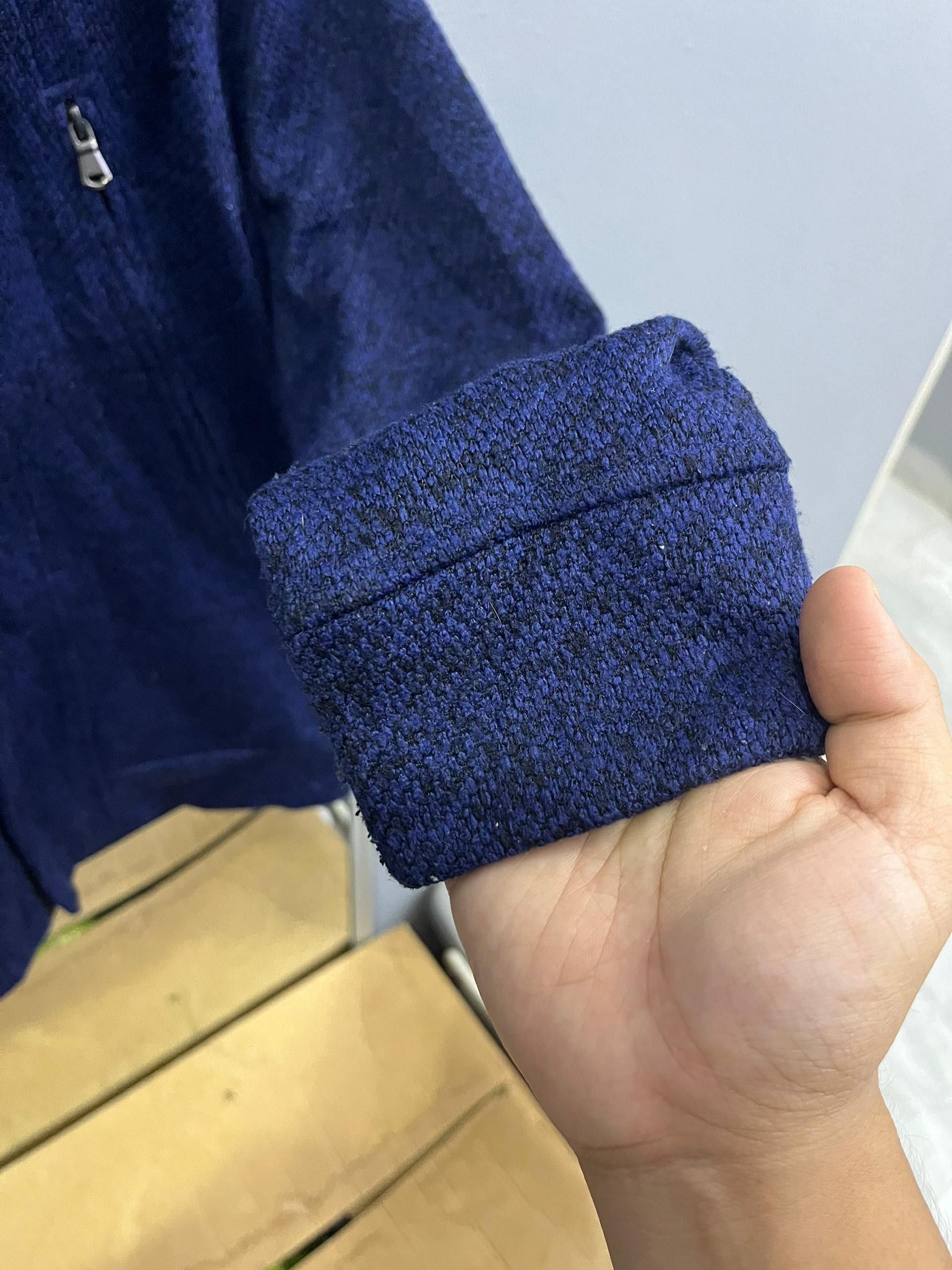 Japanese Brand Growth by Grail Textured Zip Hoodie Japan Size US M / EU 48-50 / 2 - 4 Thumbnail
