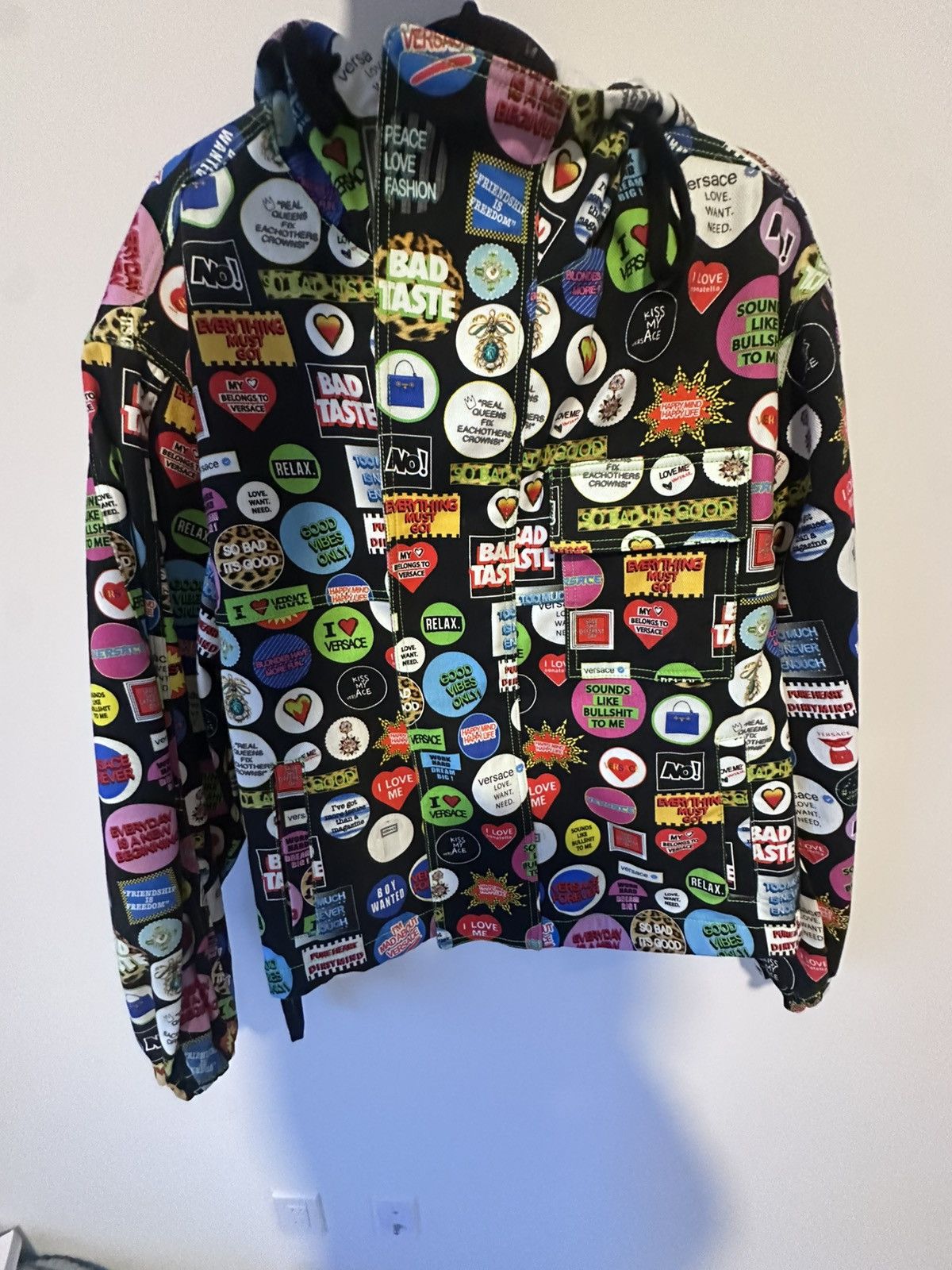 Versace Versace Men’s Multicolor Graphic Print Jacket Size US M / EU 48-50 / 2 - 6 Thumbnail