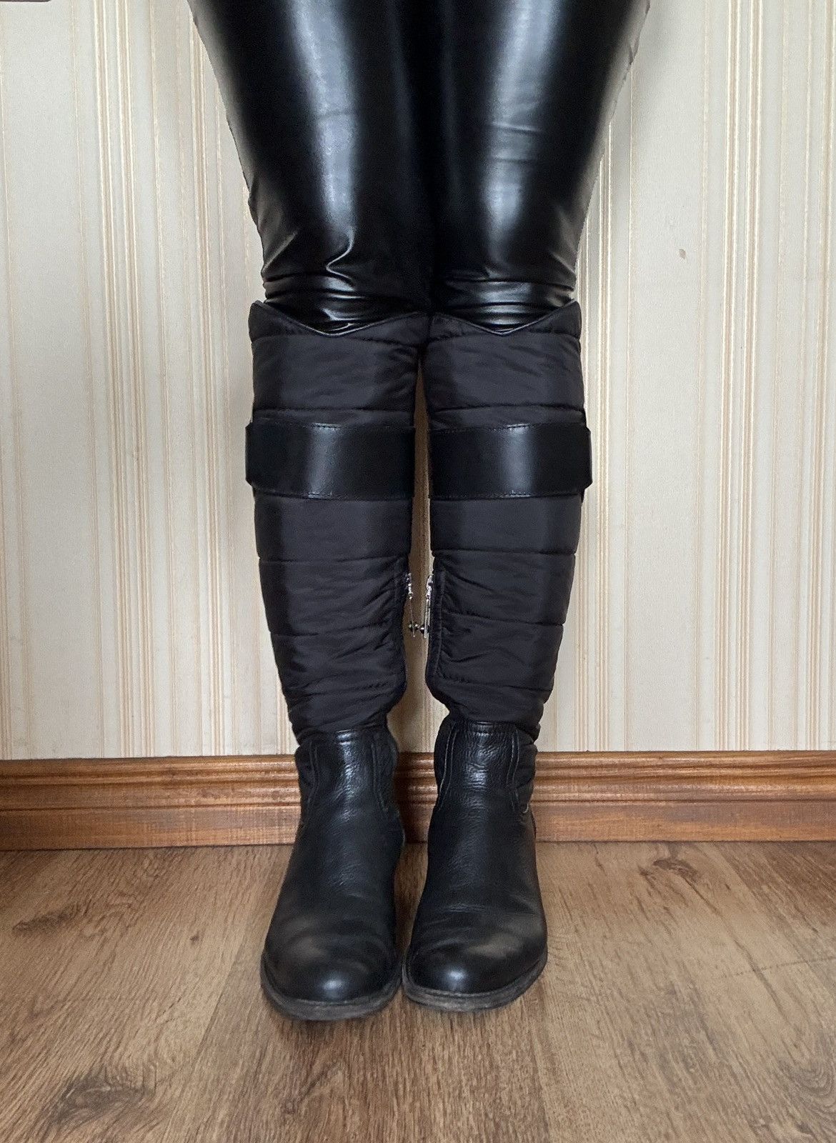 Baldinini Baldinini Vintage Quilted Over-The-Knee Boots(Y2K Aesthetic) Size US 6 / IT 36 - 4 Thumbnail