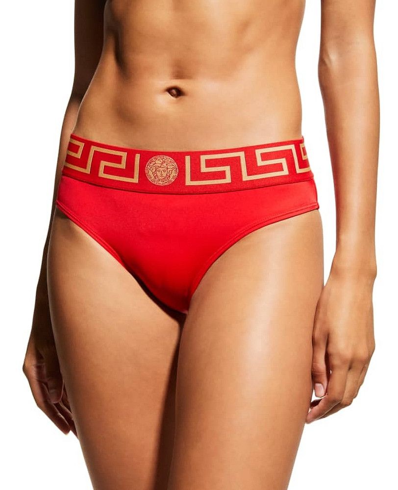 Versace Greek key / Medusa bikini bottoms Size 32" / US 10 / IT 46 - 1 Thumbnail