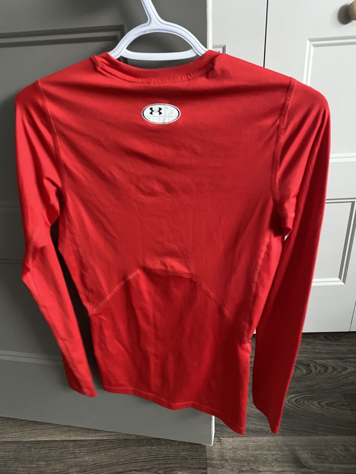Under Armour Compression shirt under armour red long sleeve Size US S / EU 44-46 / 1 - 2 Thumbnail