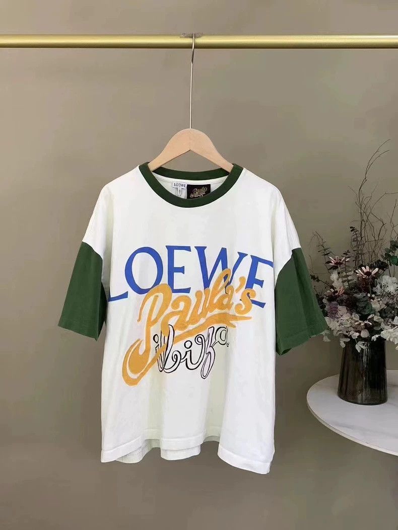 Loewe Loewe Patchwork short-sleeved T-shirt Size S / US 4 / IT 40 - 2 Thumbnail