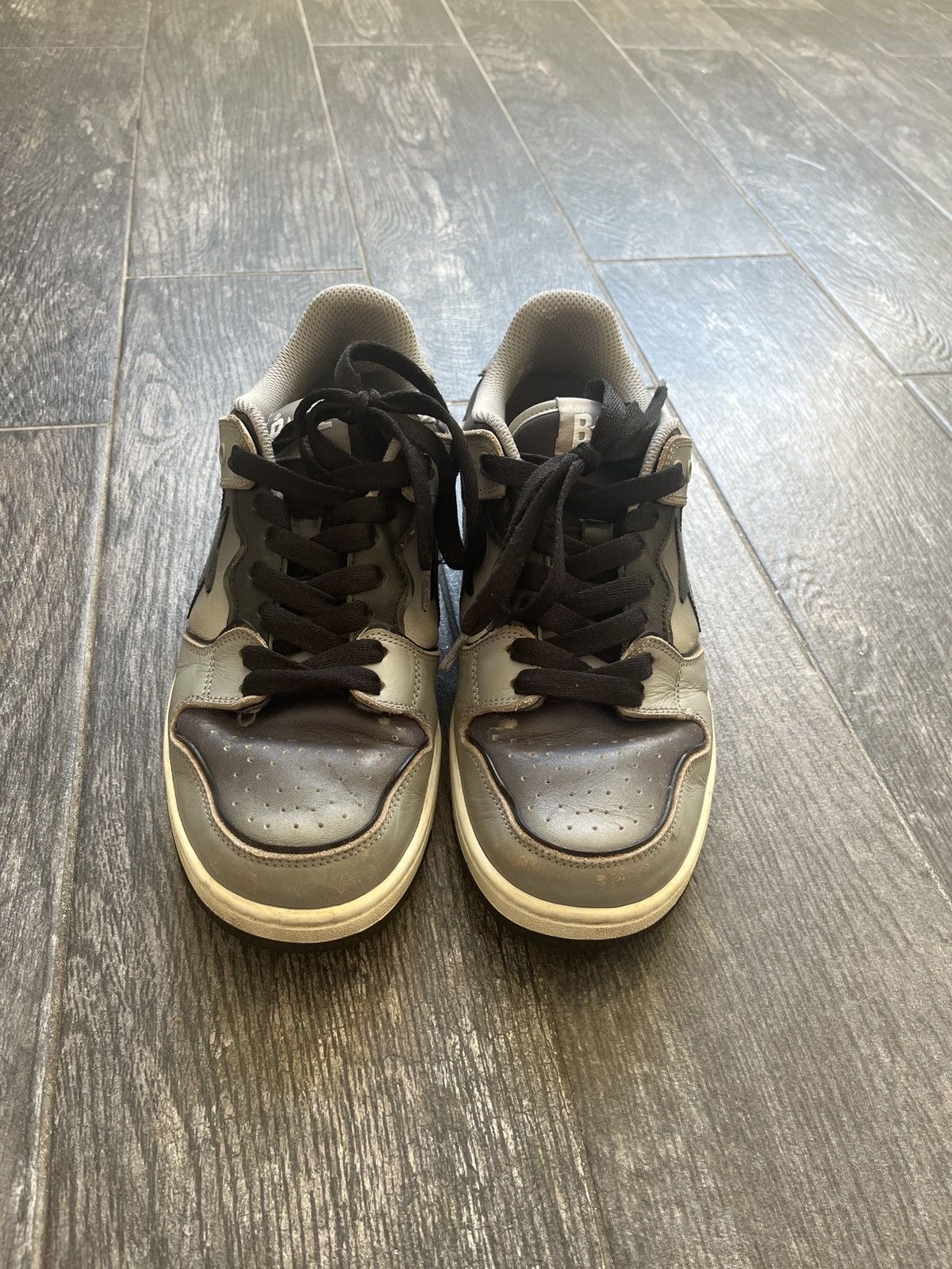 Bape Sk8 Sta Grey and Black
