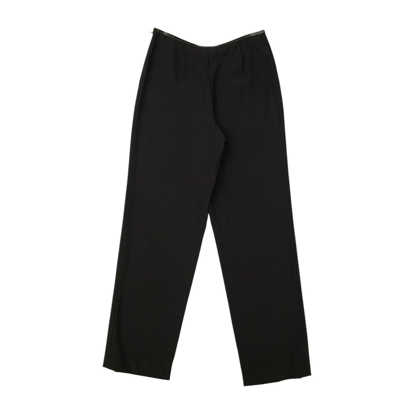Gucci by Tom Ford F/W 1998 Leather Waistband Wool Trousers Size 30" / US 8 / IT 44 - 2 Thumbnail