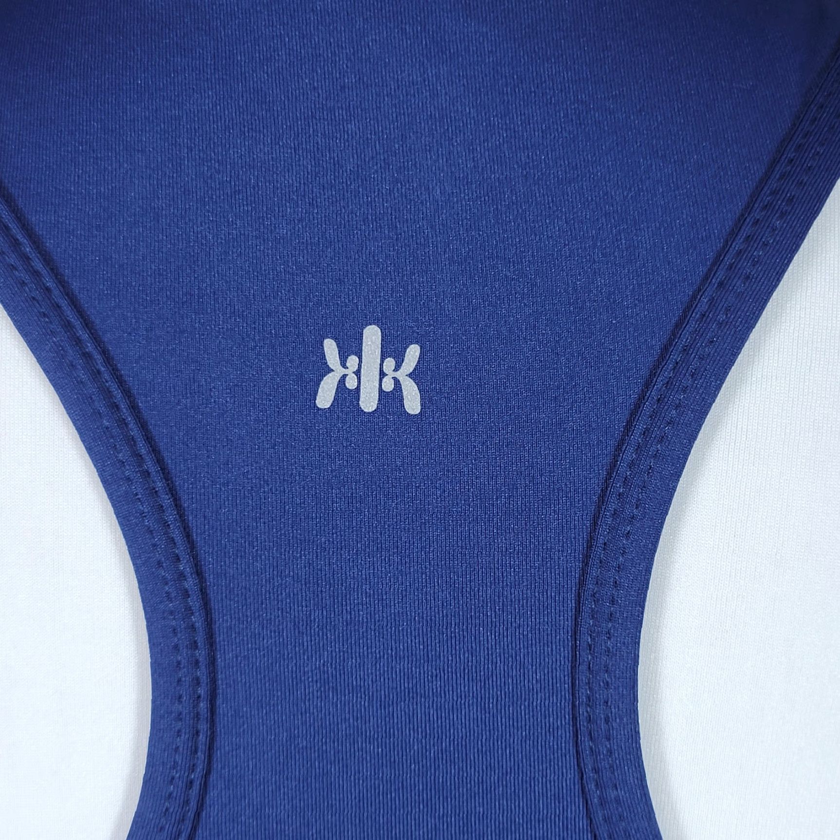 Kyodan Kyodan Womens Tank Top Sleeveless Crew Neck Racerback Dark Navy Dark Blue M Activewear Gym Training (Adult) Womens Size M / US 6-8 / IT 42-44 - 4 Thumbnail