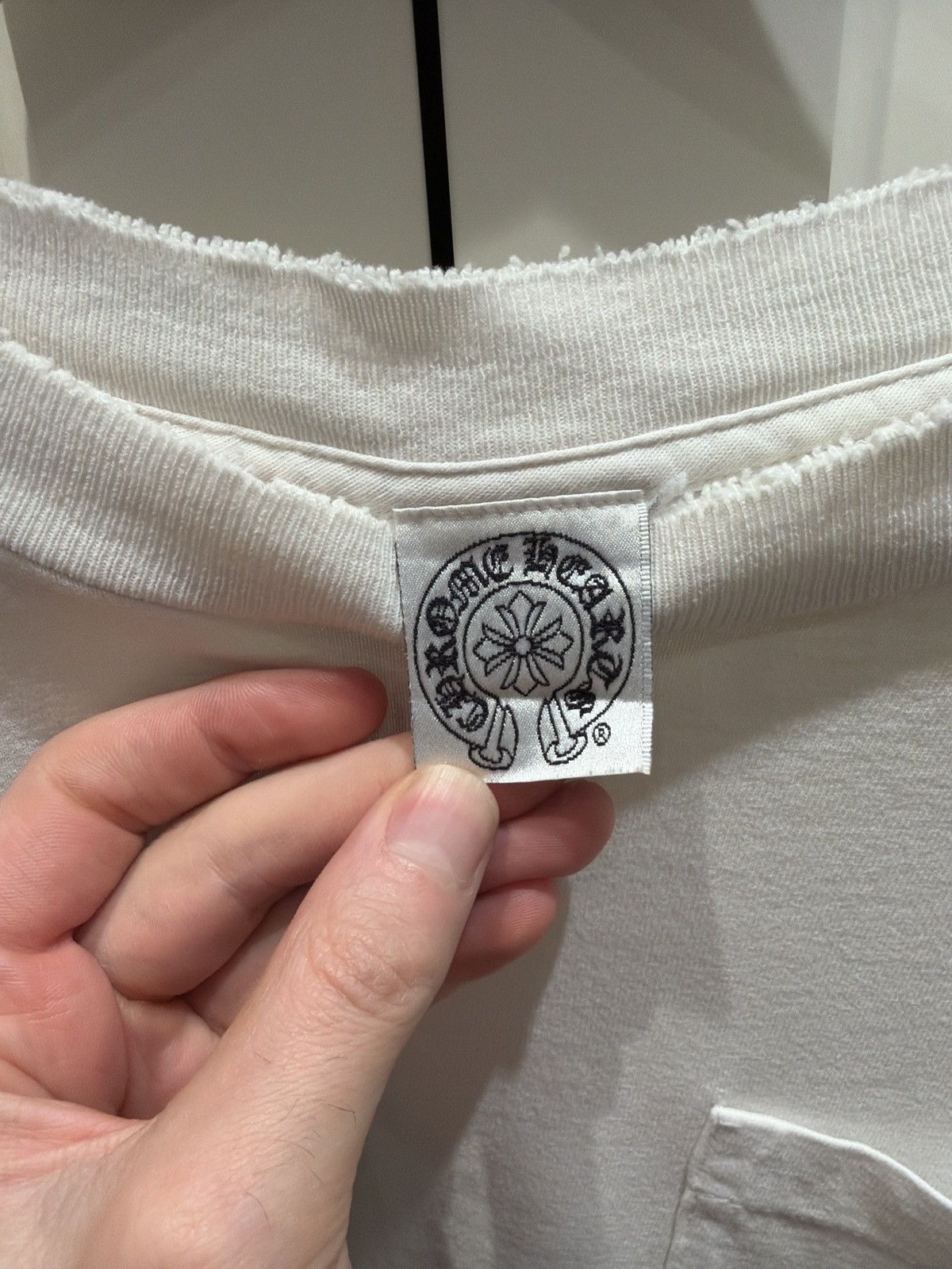 Chrome Hearts Long Sleeve Pocket Tee Size US M / EU 48-50 / 2 - 8 Thumbnail