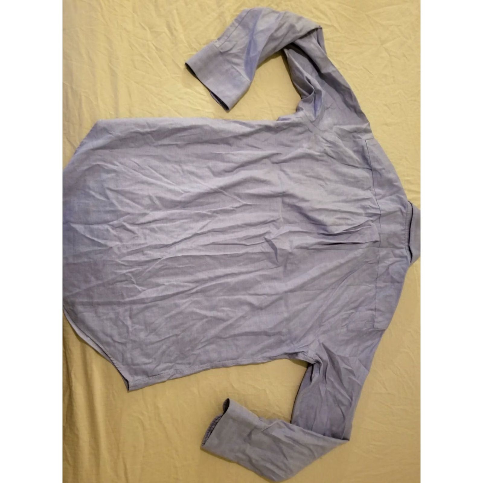 Polo Ralph Lauren Polo Ralph Lauren Shirt Mens 15 Blue Dress Button Cotton Size 40R - 2 Thumbnail