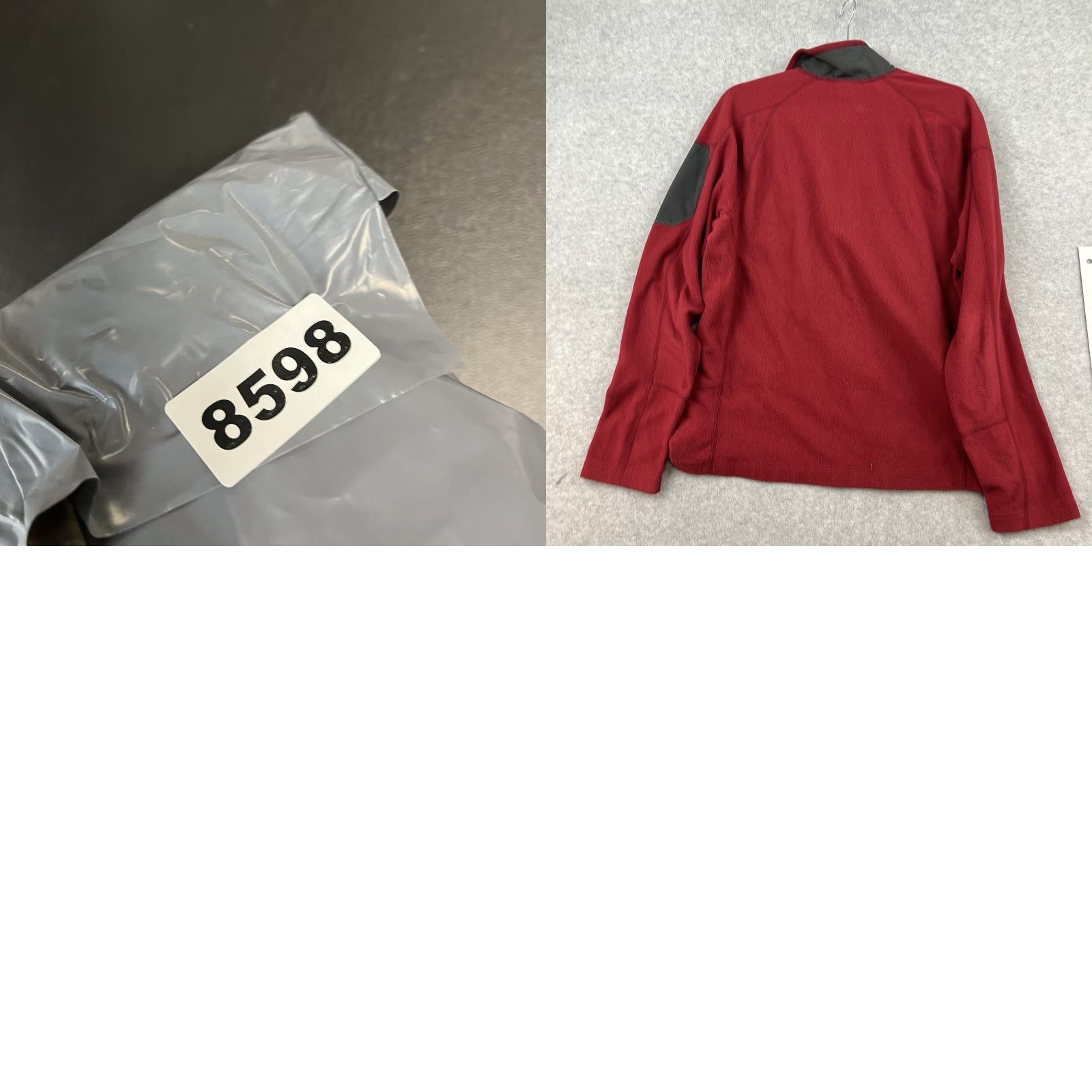 The North Face The North Face Flash Dry Red Mens M 1/4 Zip Pullover Fleece Zip Pocket Gorpcore Jacket Size US M / EU 48-50 / 2 - 8 Thumbnail
