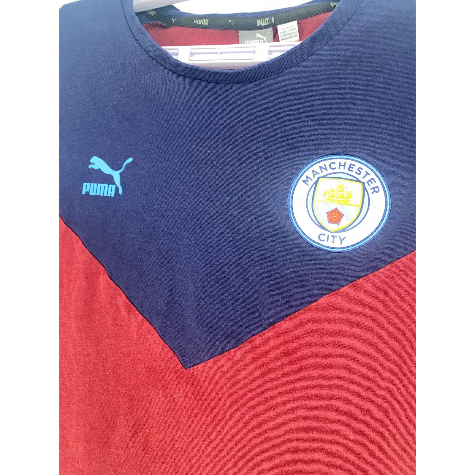 Puma PUMA Mens Shirt- Manchester City Size US L / EU 52-54 / 3 - 2 Thumbnail