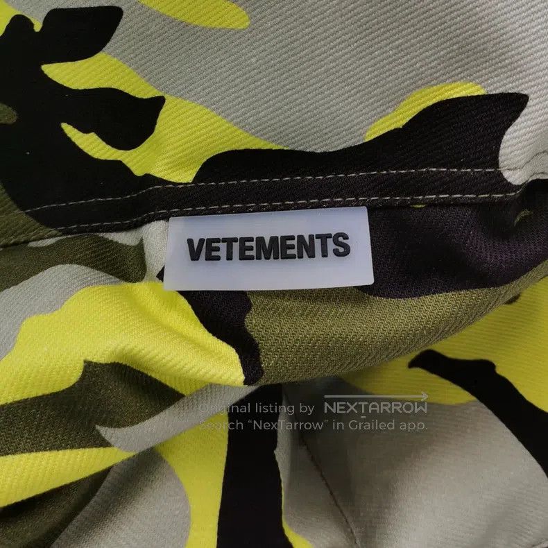 Vetements Vetements Pure cotton color-block zipper down jacket size Size US S / EU 44-46 / 1 - 3 Thumbnail