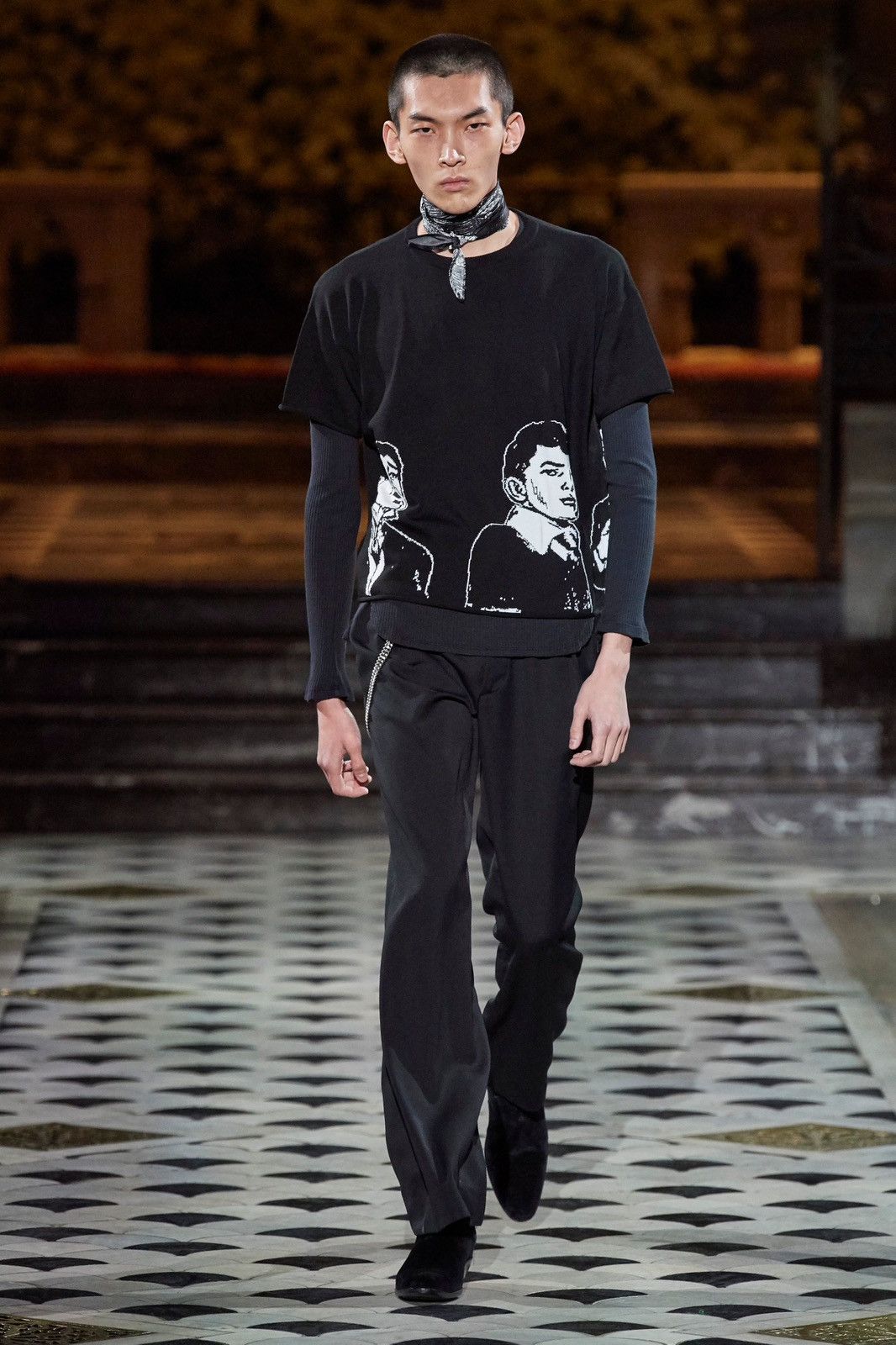 Enfants Riches Deprimes Enfants Riches Deprimes ribbed Henley Size US L / EU 52-54 / 3 - 9 Thumbnail