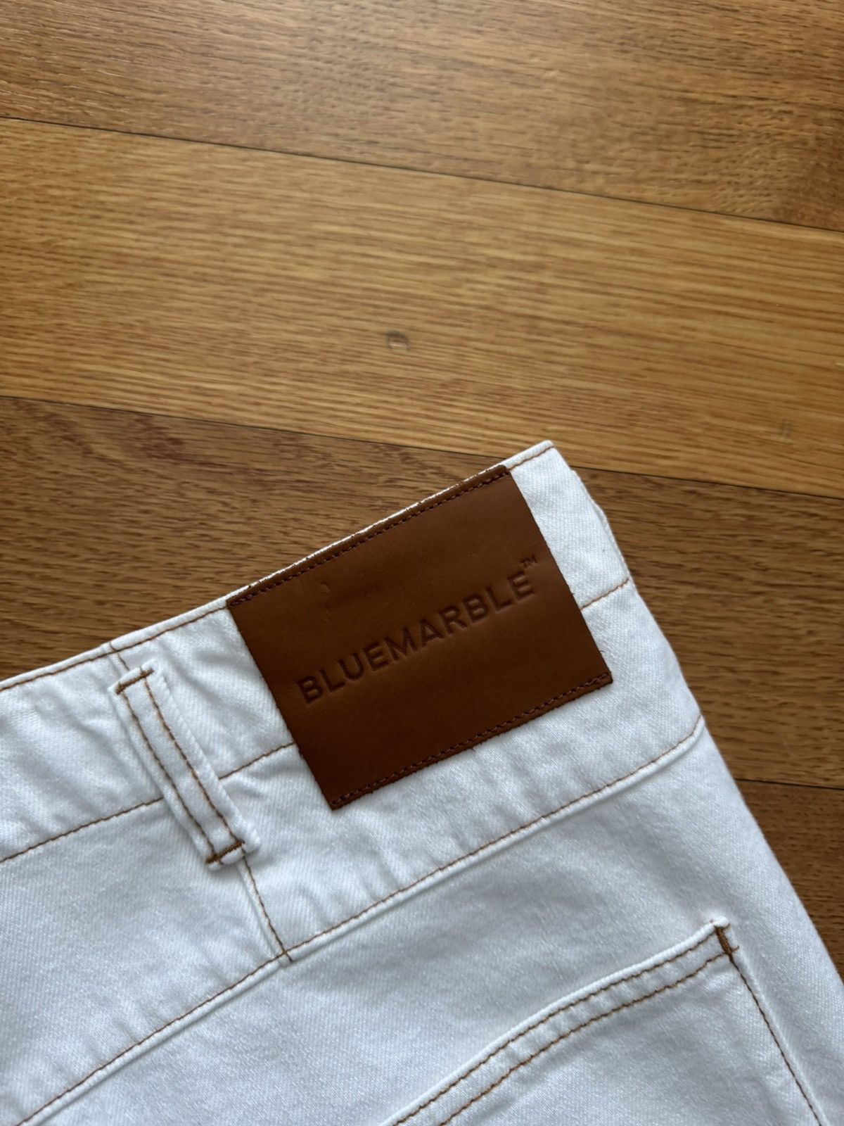 Bluemarble Bluemarble Studded Denim Shorts Size US 32 / EU 48 - 3 Thumbnail
