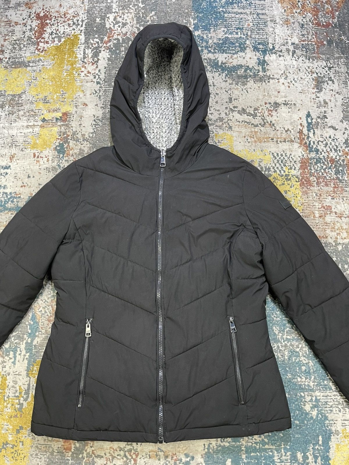 Andrew Marc Andrew Marc Reversible Hooded Puffer Jacket Size M / US 6-8 / IT 42-44 - 4 Thumbnail