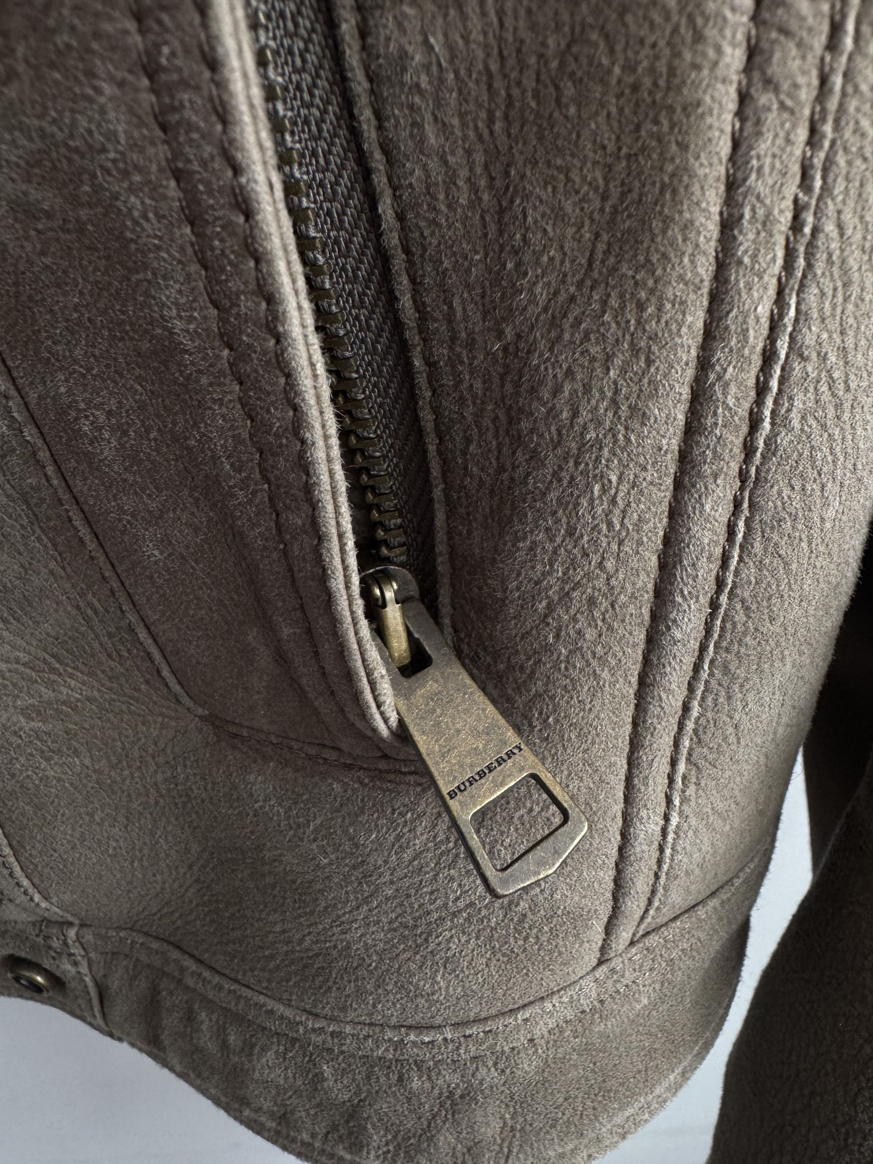 Burberry Burberry Shearling Leather Jacket Size US8 Eur 42 Size M / US 6-8 / IT 42-44 - 5 Thumbnail