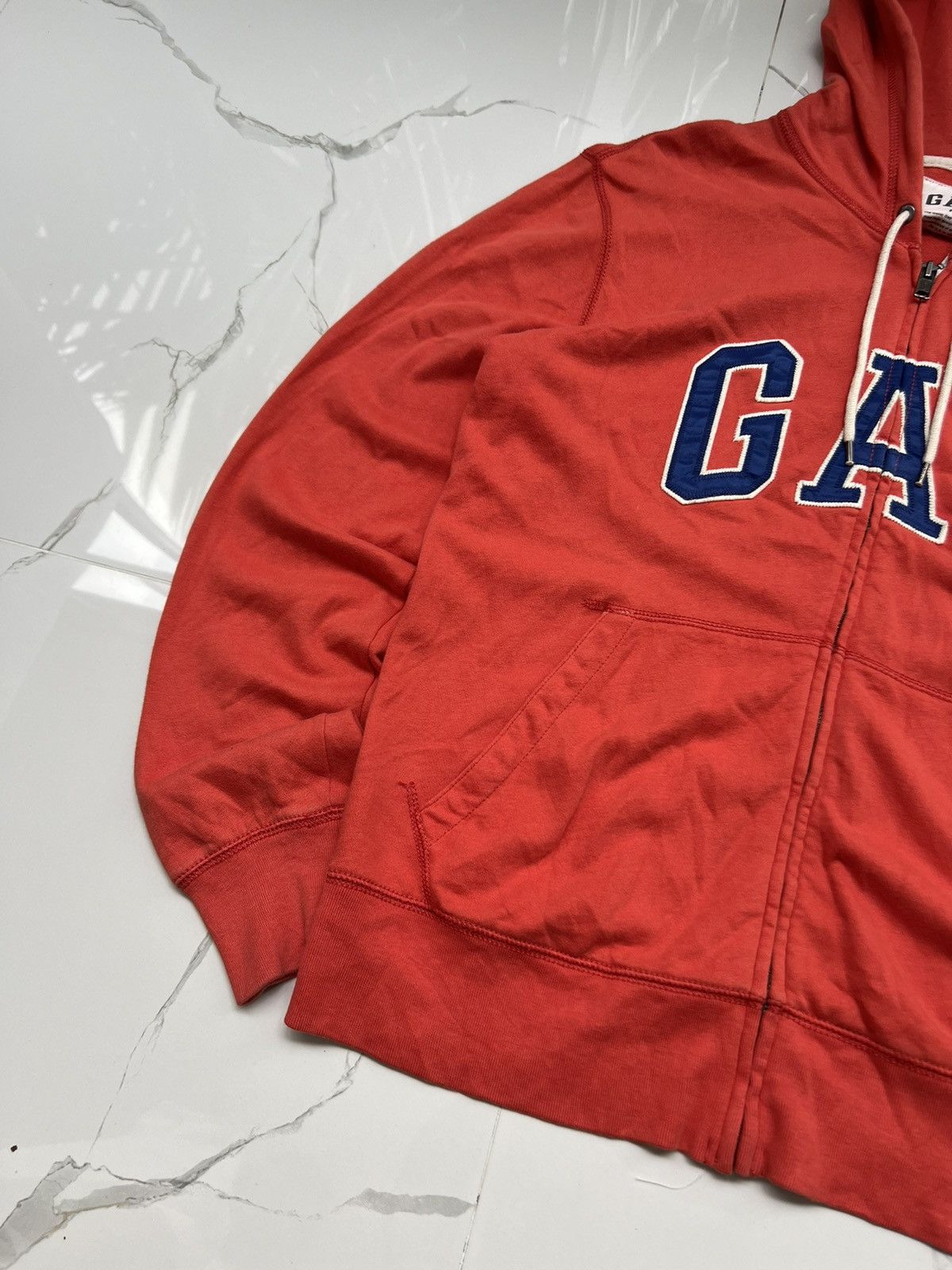 Gap × Vintage 90’s GAP ZIP HOODIE RARE Y2K SKATE RETRO Size US M / EU 48-50 / 2 - 3 Thumbnail