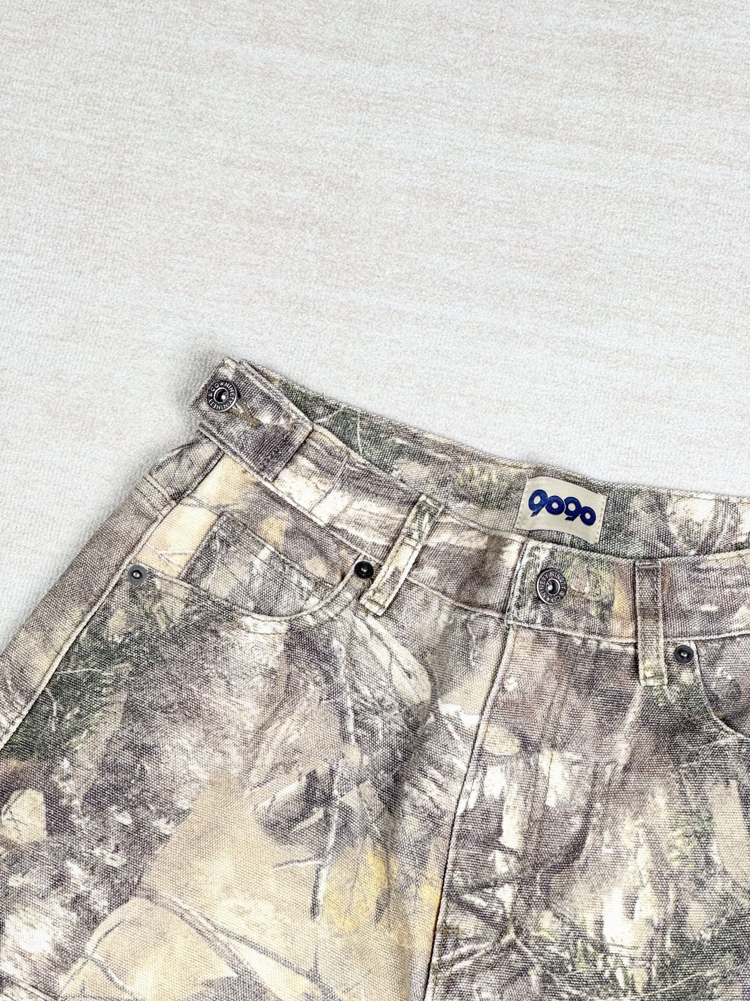 Japanese Brand 9090 tree camo carpenter pants Size US 32 / EU 48 - 4 Thumbnail
