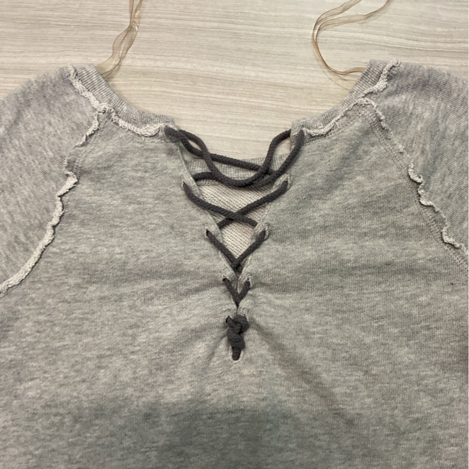 Harley Davidson Harley Davidson Women’s Gray Cropped Sweatshirt Size S / US 4 / IT 40 - 4 Thumbnail