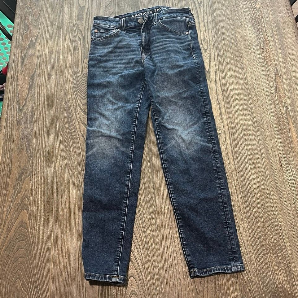 American Eagle Outfitters American Eagle Mens Athletic Fit Straight Leg Jeans 26x28 Size US 26 / EU 42 - 1 Thumbnail