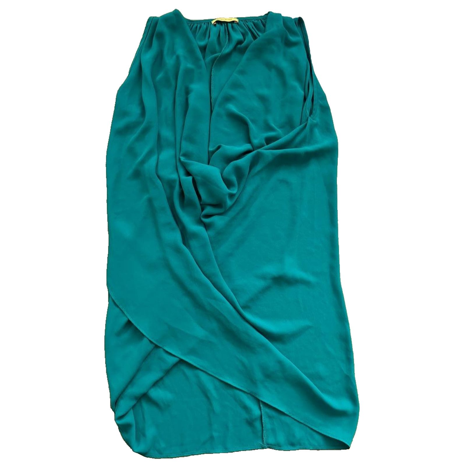 & Other Stories James Lacroix Green Front Dress Size S A000980 Size S / US 4 / IT 40 - 2 Thumbnail