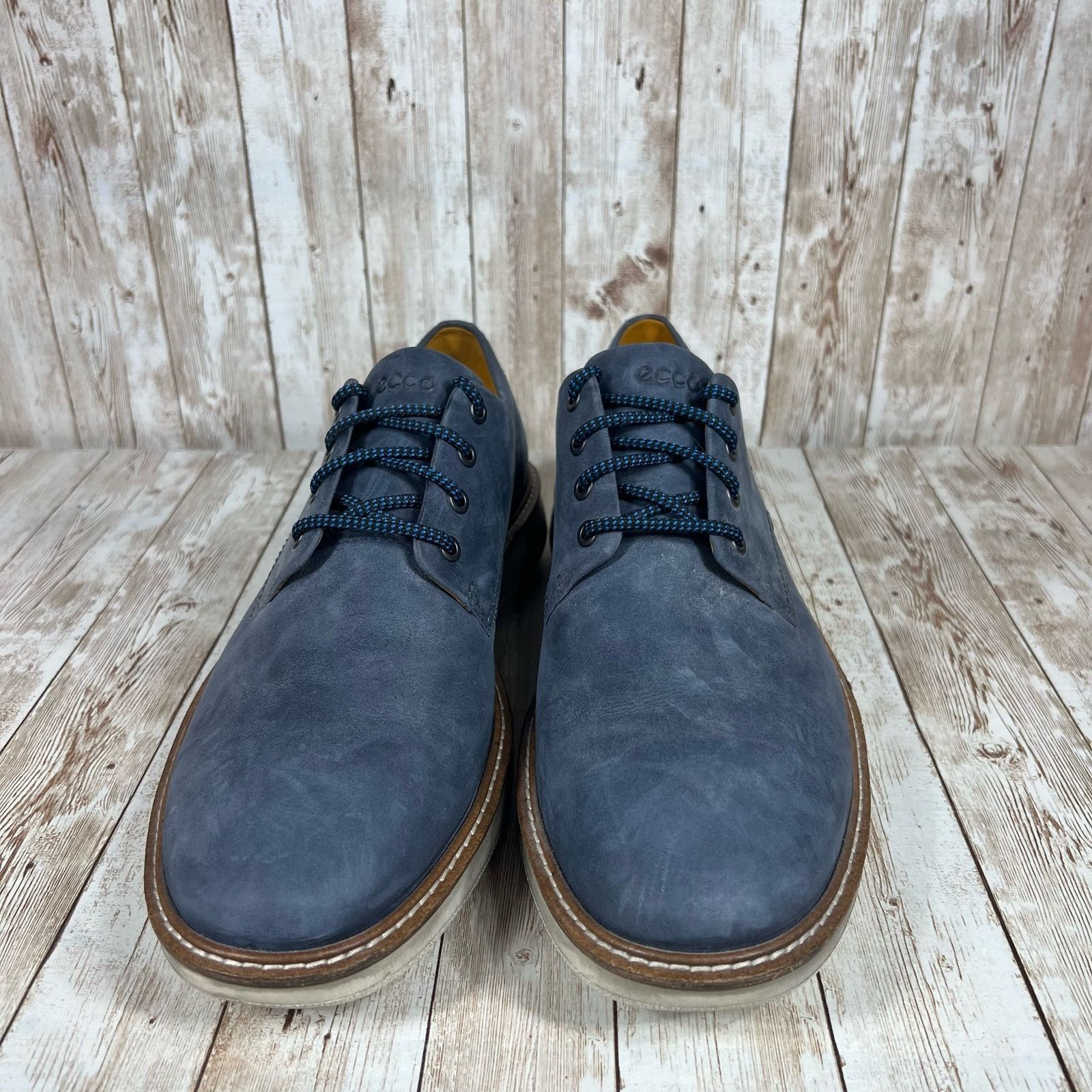 Ecco Ecco aurora dark blue oxfords Mens 11 Size US 11 / EU 44 - 4 Thumbnail