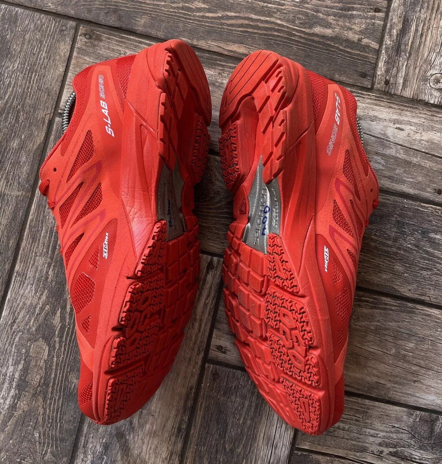 Salomon Salomon S/LAB Sonic 3 Trail Running Shoes Red x Red Size US 7 / IT 37 - 5 Thumbnail