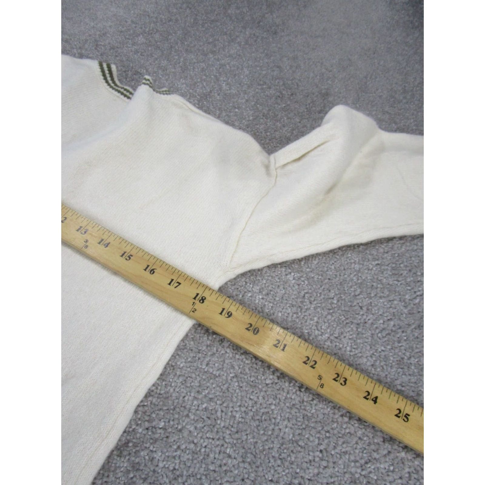Madewell VINTAGE Madewell Sweater Womens 2XS Long Sleeve Knit V-Neck Pullover White Casual Clothing Size XXS / US 00 / IT 34 - 5 Thumbnail