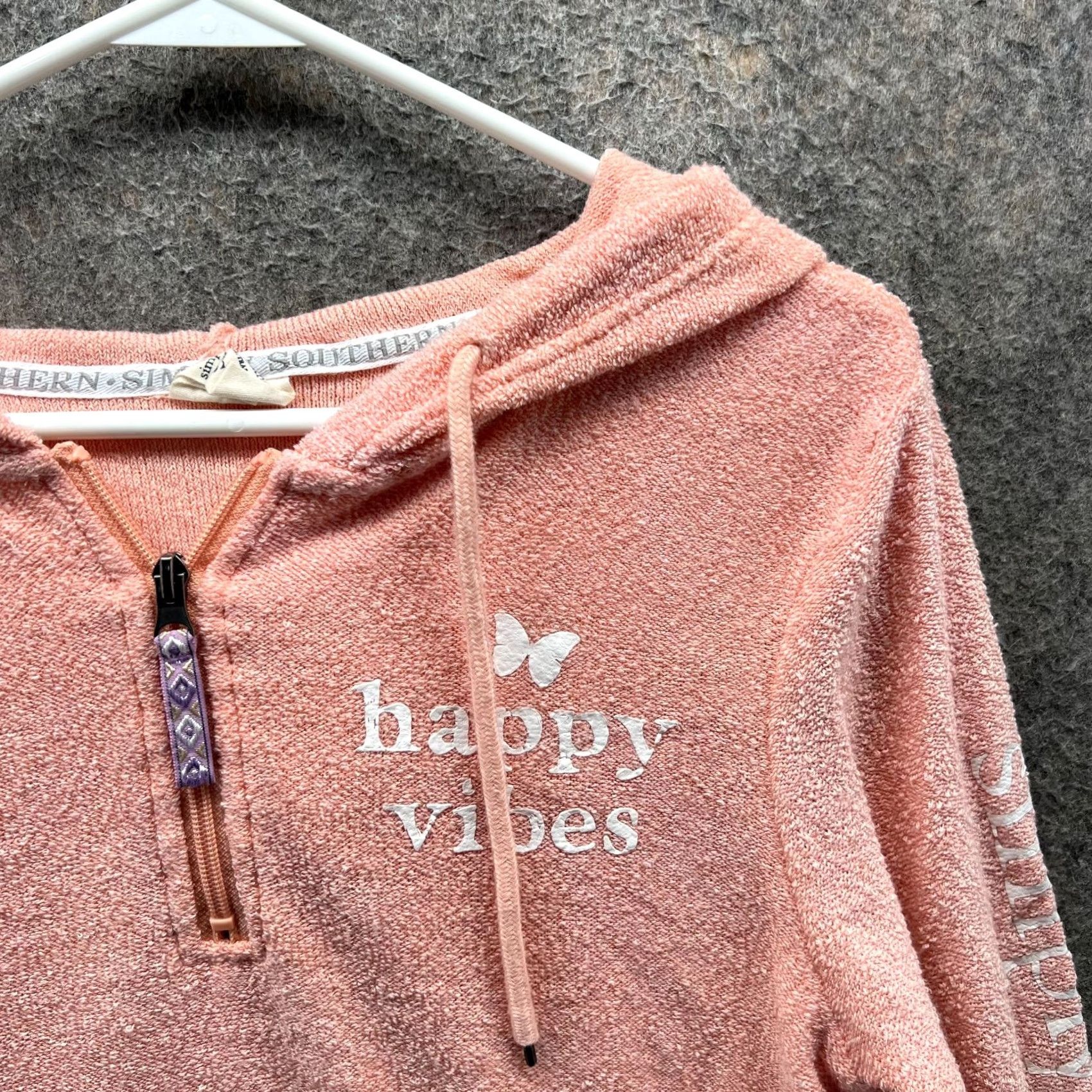 Pinko Simply Southern Hoodie Womens Small Pink Pullover Hooded Crew Neck Fleece Logo Sweatshirt Size S / US 4 / IT 40 - 5 Thumbnail