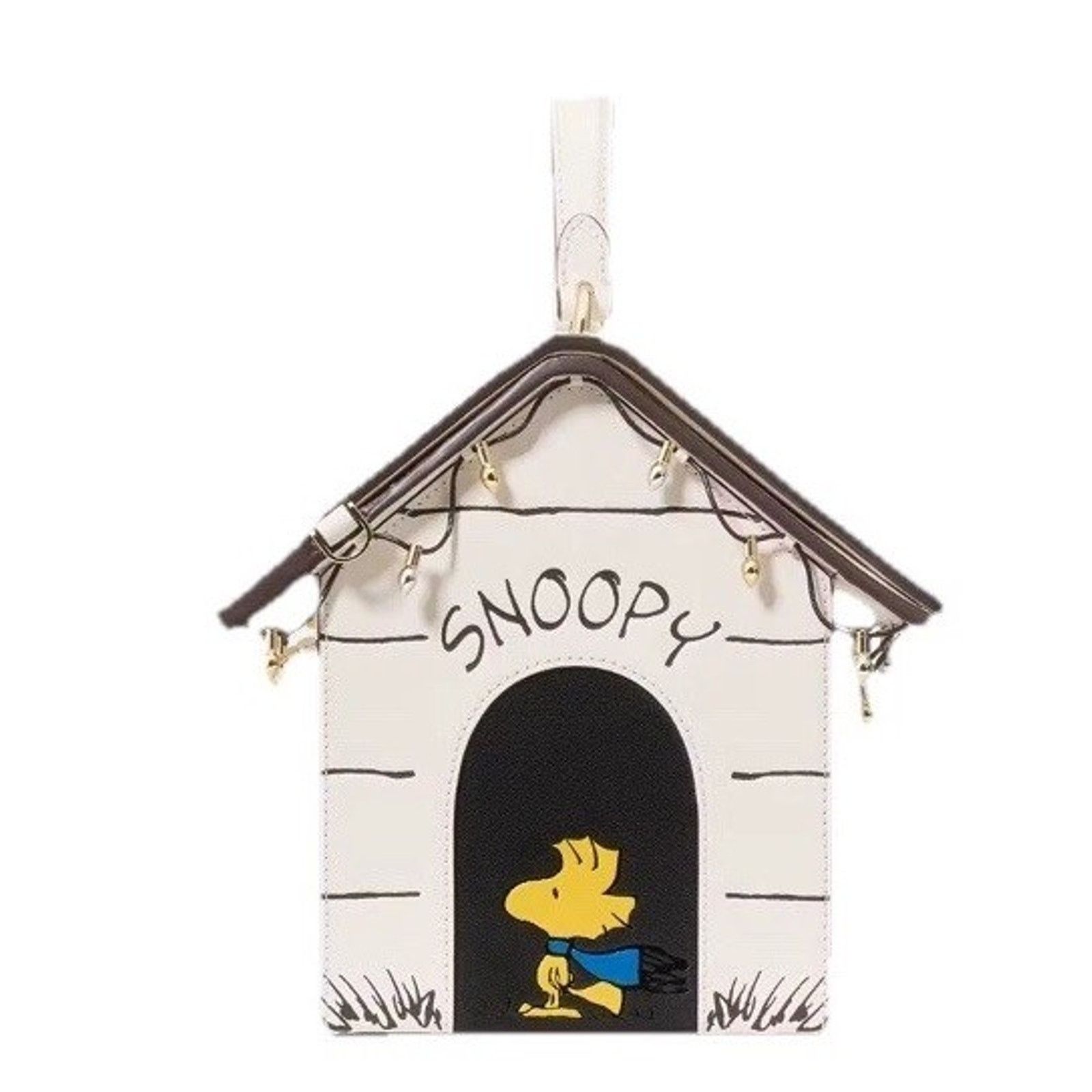 Kate Spade NWT Kate Spade Peanuts $450 Snoopy Woodstock Crossbody Purse Size ONE SIZE - 1 Thumbnail