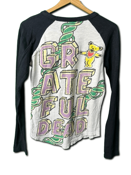 Band Tees Grateful Dead Raglan Long Sleeve T-Shirt Size US S / EU 44-46 / 1 - 3 Thumbnail
