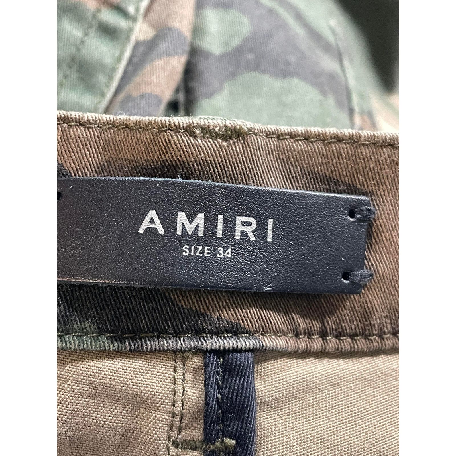 Amiri Amiri Patchwork Camo Multi Jeans Size US 34 / EU 50 - 7 Thumbnail