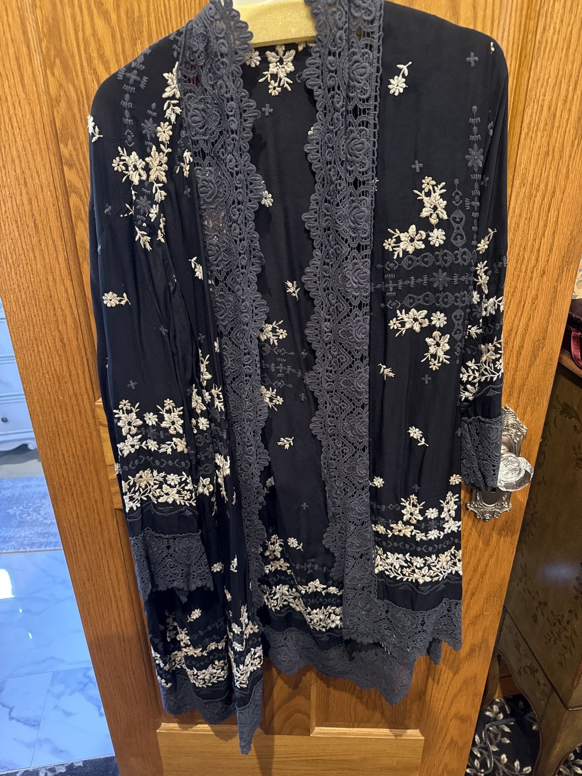 Johnny Was Johnny was black kimono Size XL / US 12-14 / IT 48-50 - 1 Thumbnail