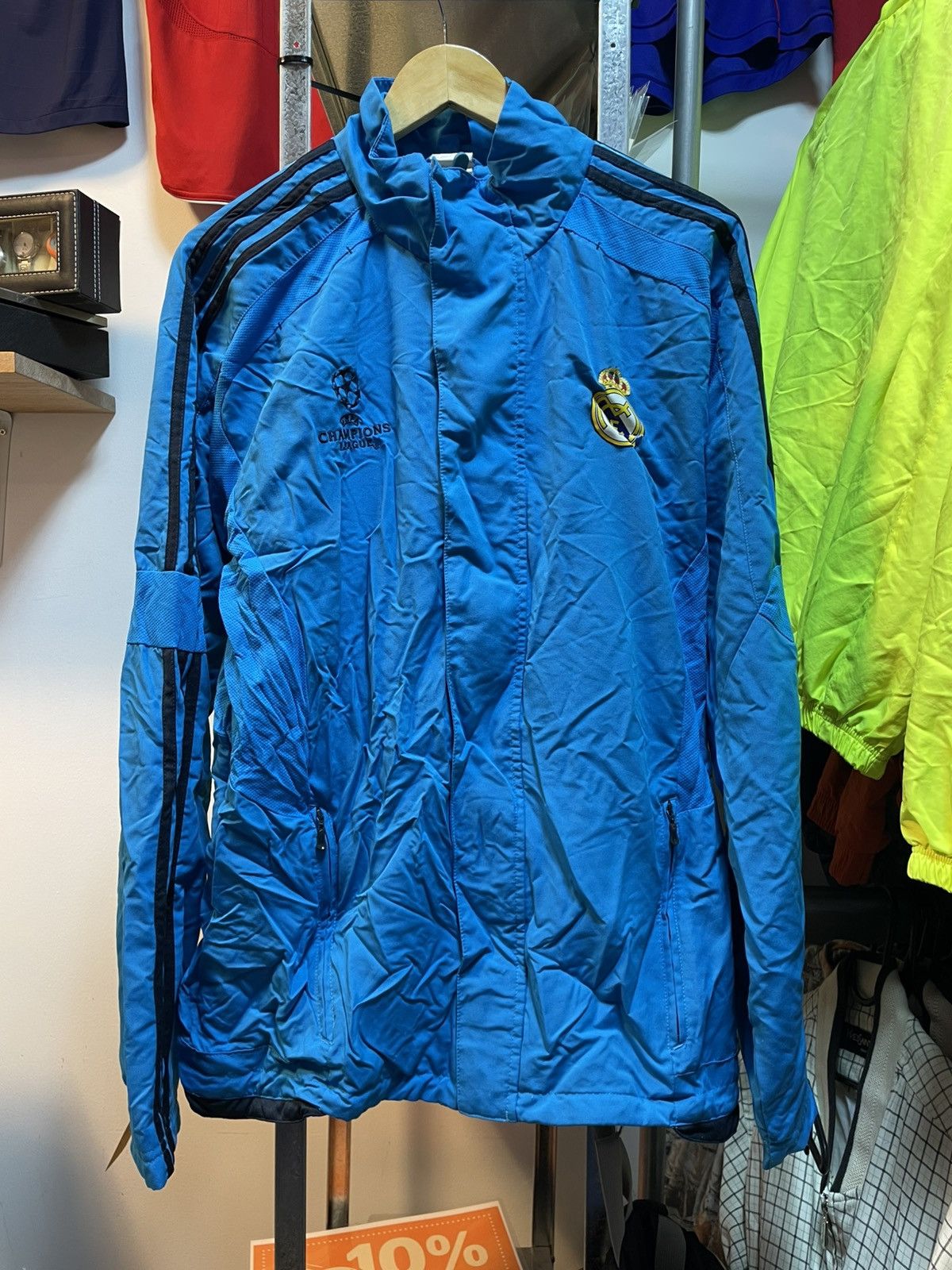 Adidas Y2K Real Madrid Tracksuit Size US L / EU 52-54 / 3 - 1 Thumbnail