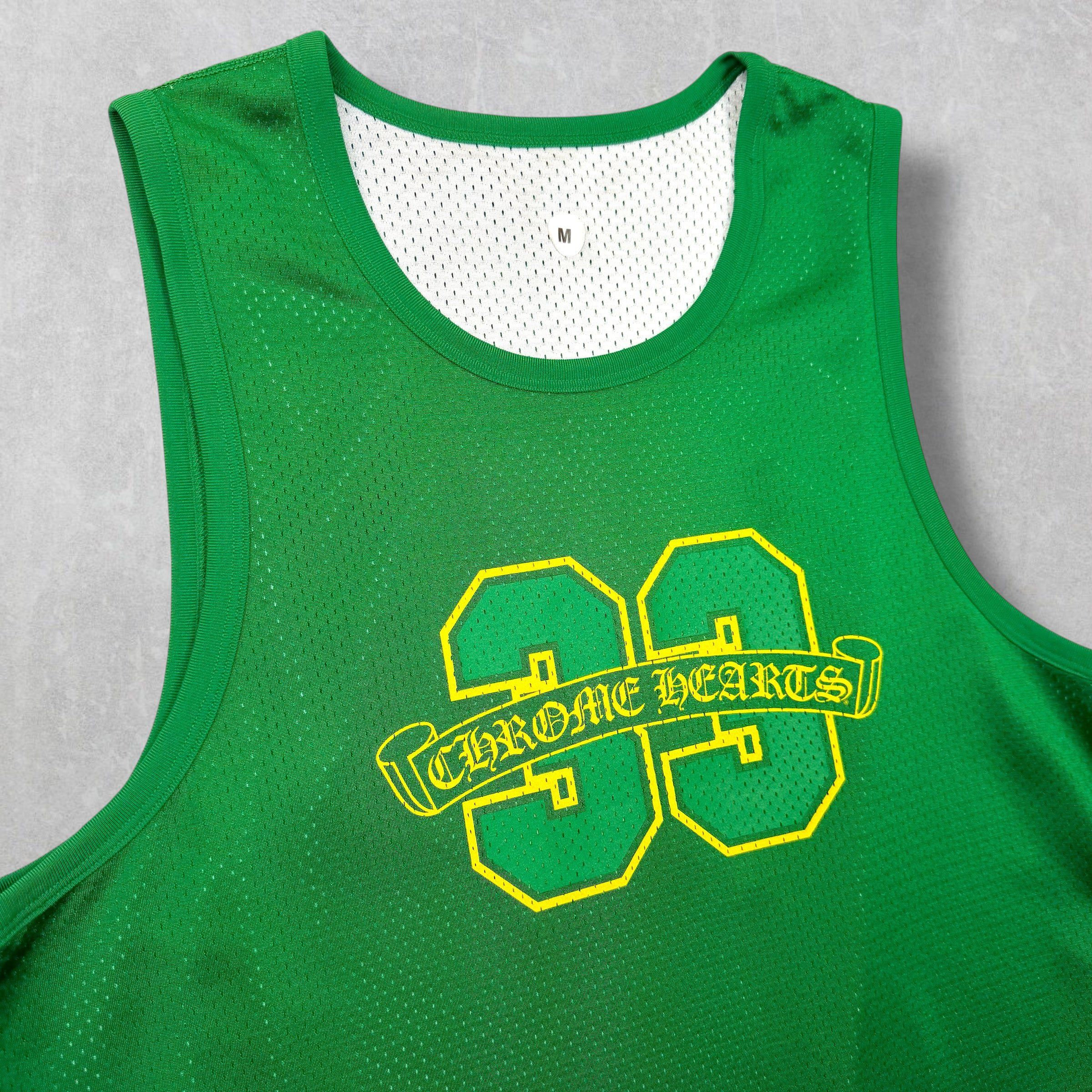 Chrome Hearts Chrome Hearts Mesh Warm Up Jersey Green M Size US M / EU 48-50 / 2 - 3 Thumbnail