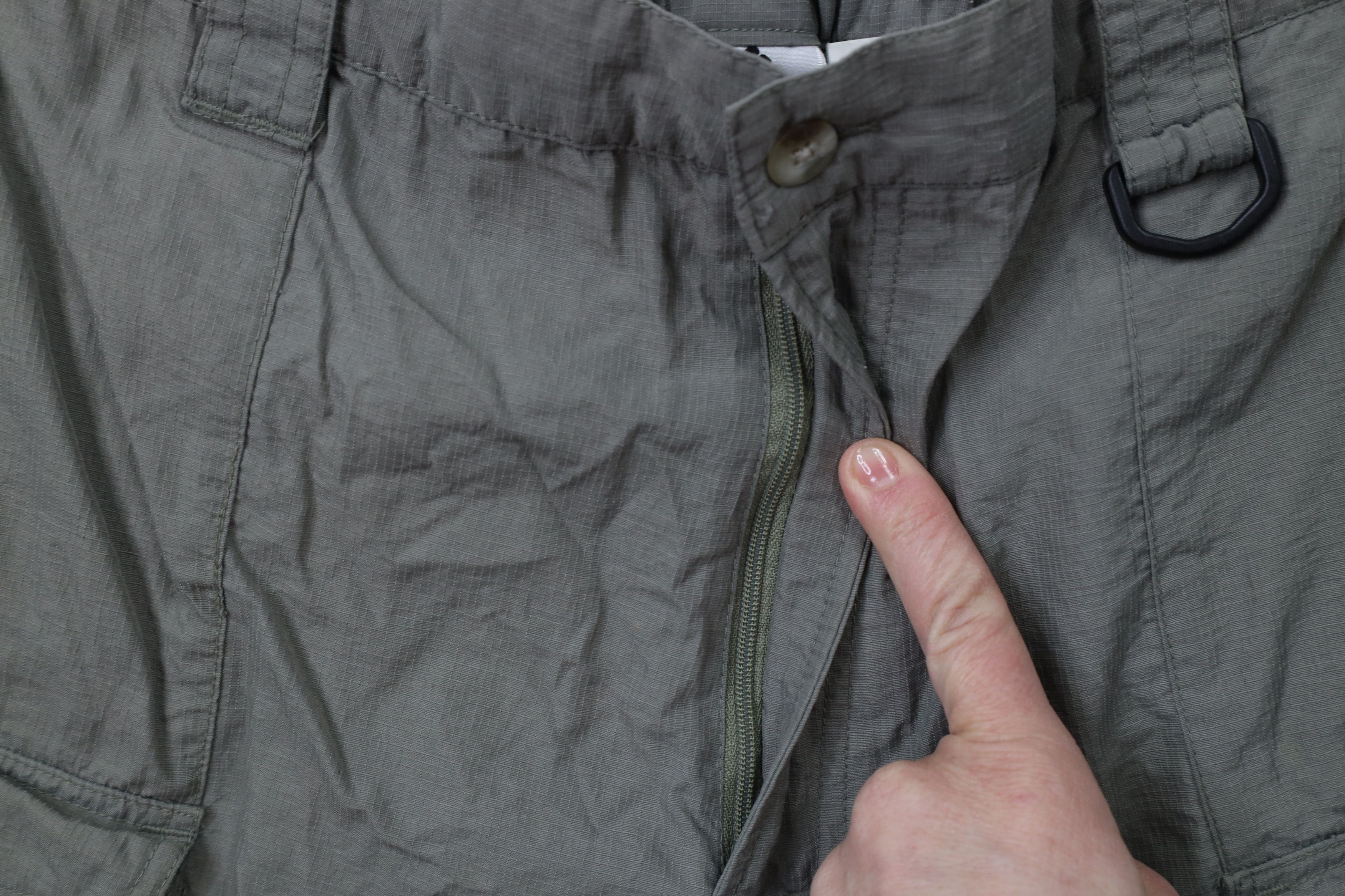 Columbia × Vintage Vintage 90s Columbia Wide Leg Convertible Cargo Pants Shorts Size 32" / US 10 / IT 46 - 6 Thumbnail