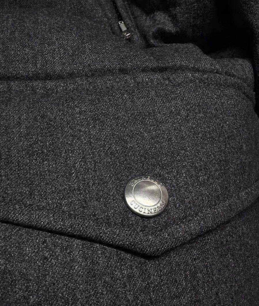 Brunello Cucinelli Brunello Cucinelli Men's Cashmere Down Jacket Size US XL / EU 56 / 4 - 5 Thumbnail