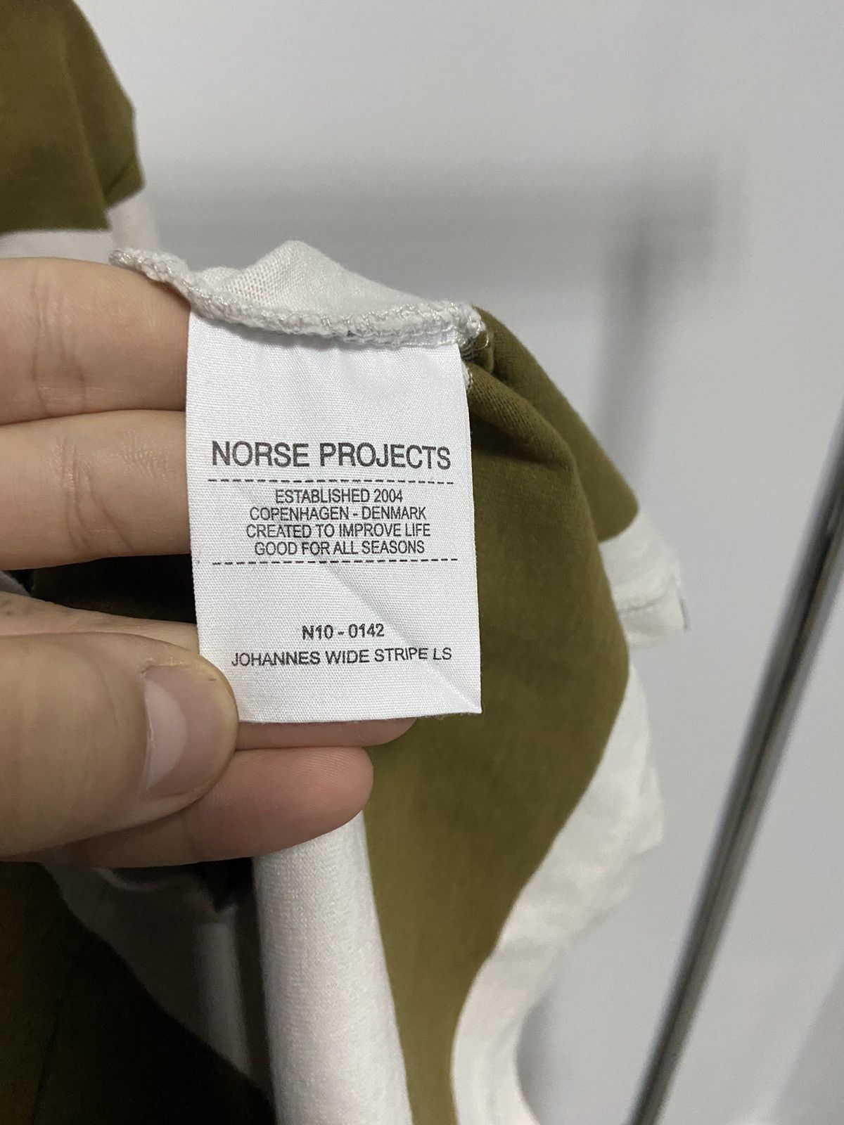 Norse Projects × Vintage Norse projects striped sweatshirt longsleeve vintage Size US M / EU 48-50 / 2 - 6 Thumbnail