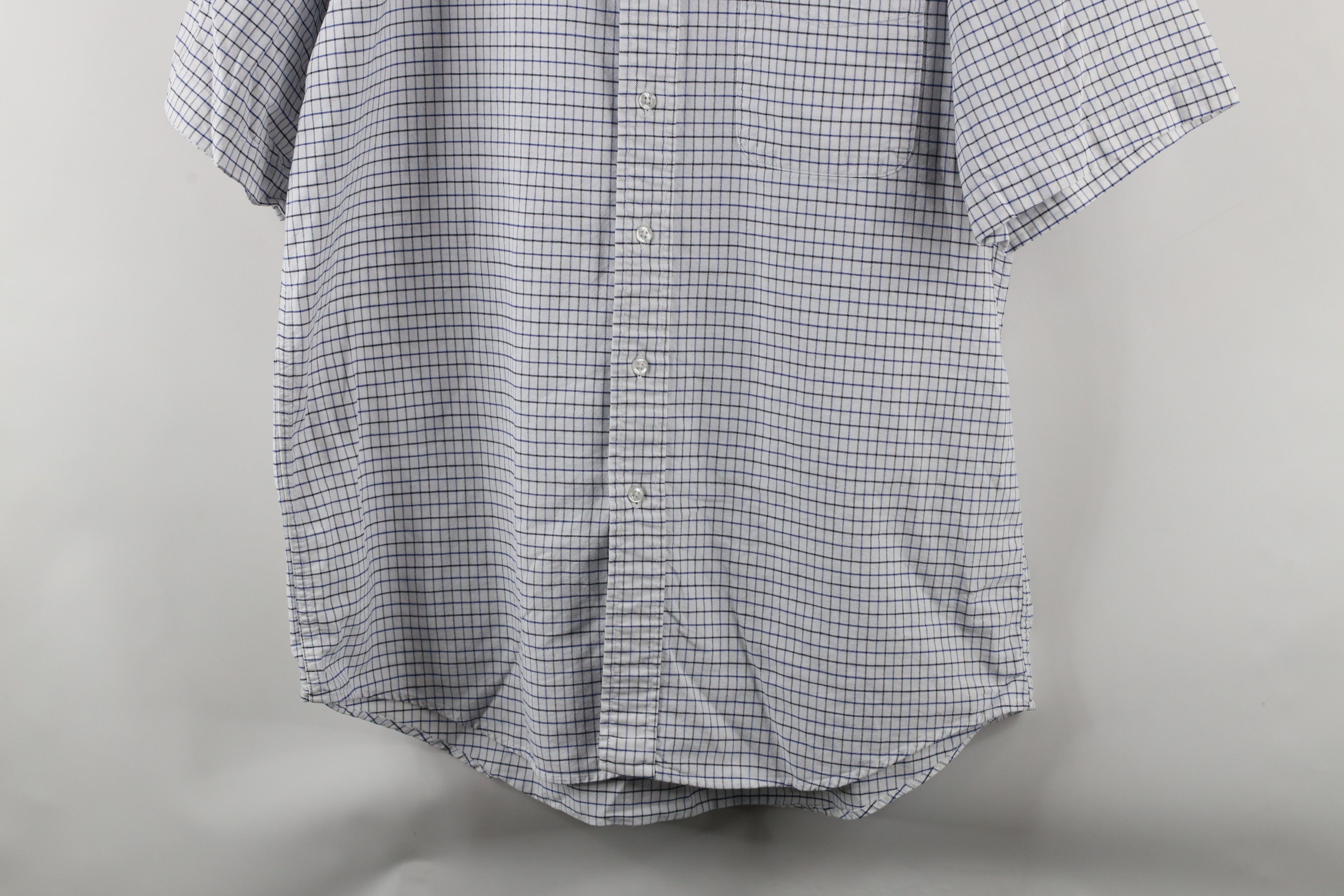 L.L. Bean × Vintage Vintage 90s LL Bean Tailored Button Down Shirt Plaid USA Size US L / EU 52-54 / 3 - 3 Thumbnail