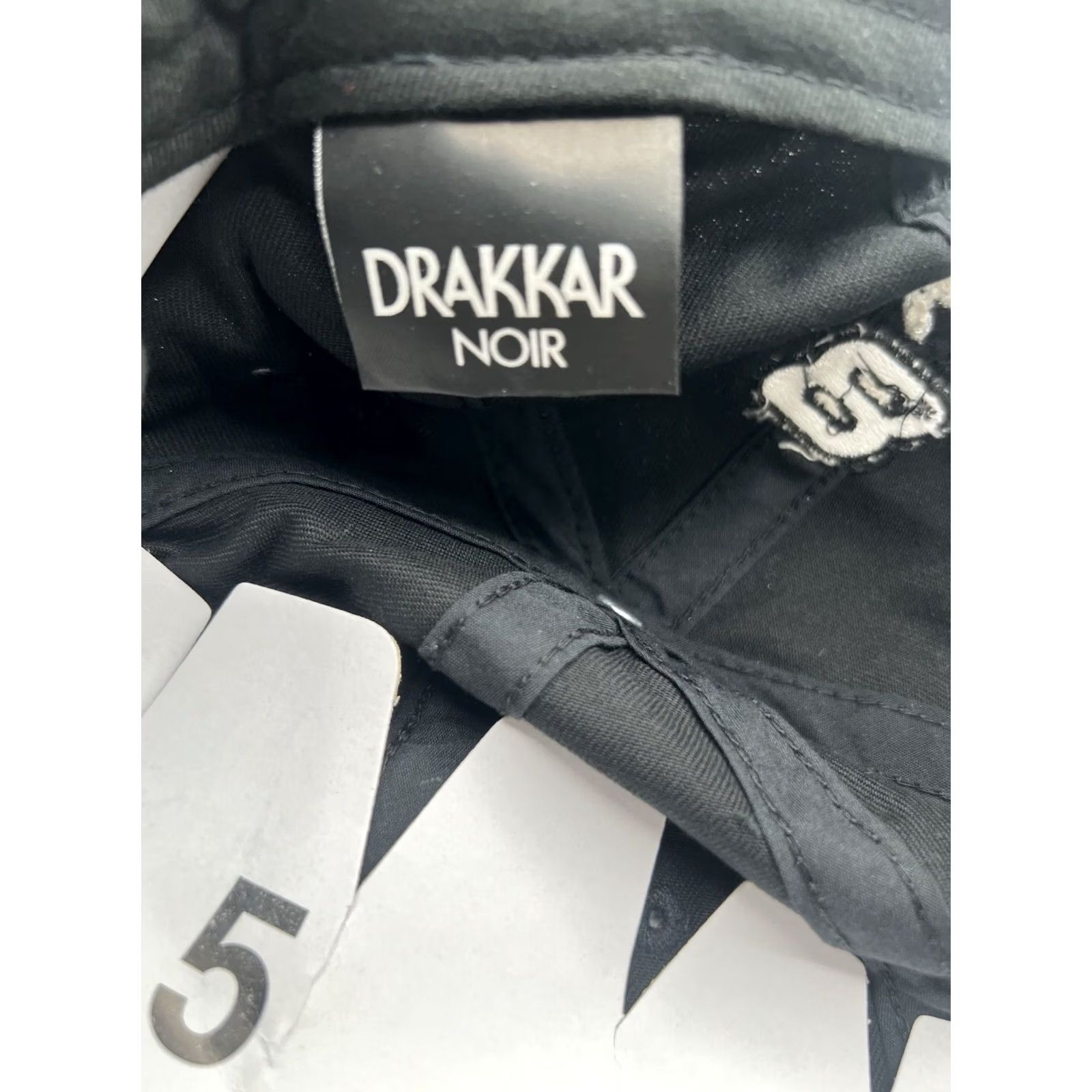Bally DRAKKAR NOIR Baseball Cap Unbranded Adjustable StrapBack Dale Earnhardt JR. Logo Hat Black Adult Unisex Cap/Ball hat Size ONE SIZE - 6 Thumbnail