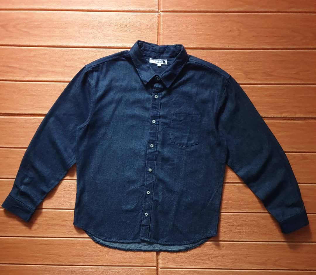 Japanese Brand Vogon Nanotec Blue Colour Shirt Size US XL / EU 56 / 4 - 1 Thumbnail
