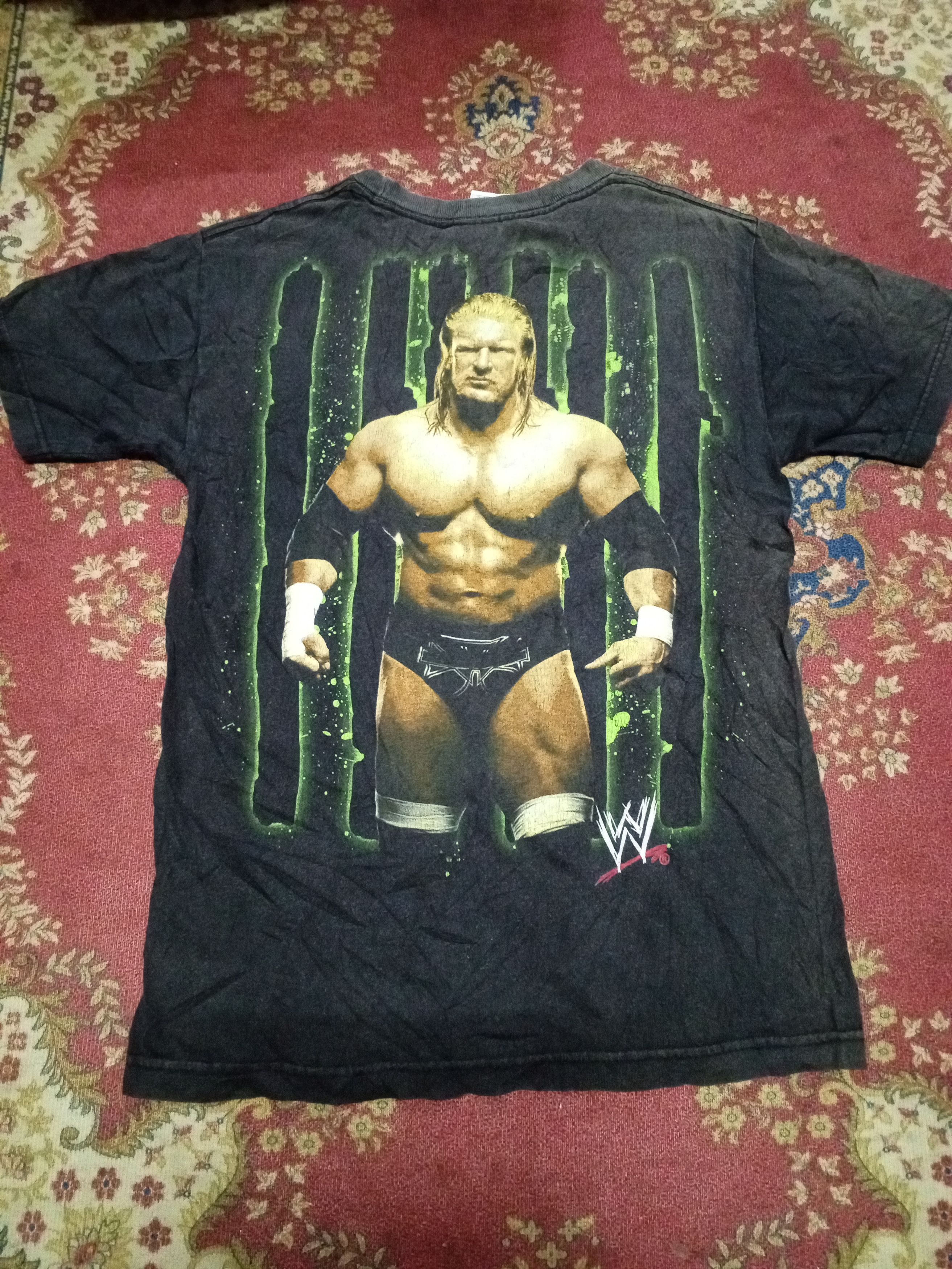 WWE Y2K VTG - WWE ( TRIPLE H ) RARE TSHIRT Size US M / EU 48-50 / 2 - 1 Thumbnail
