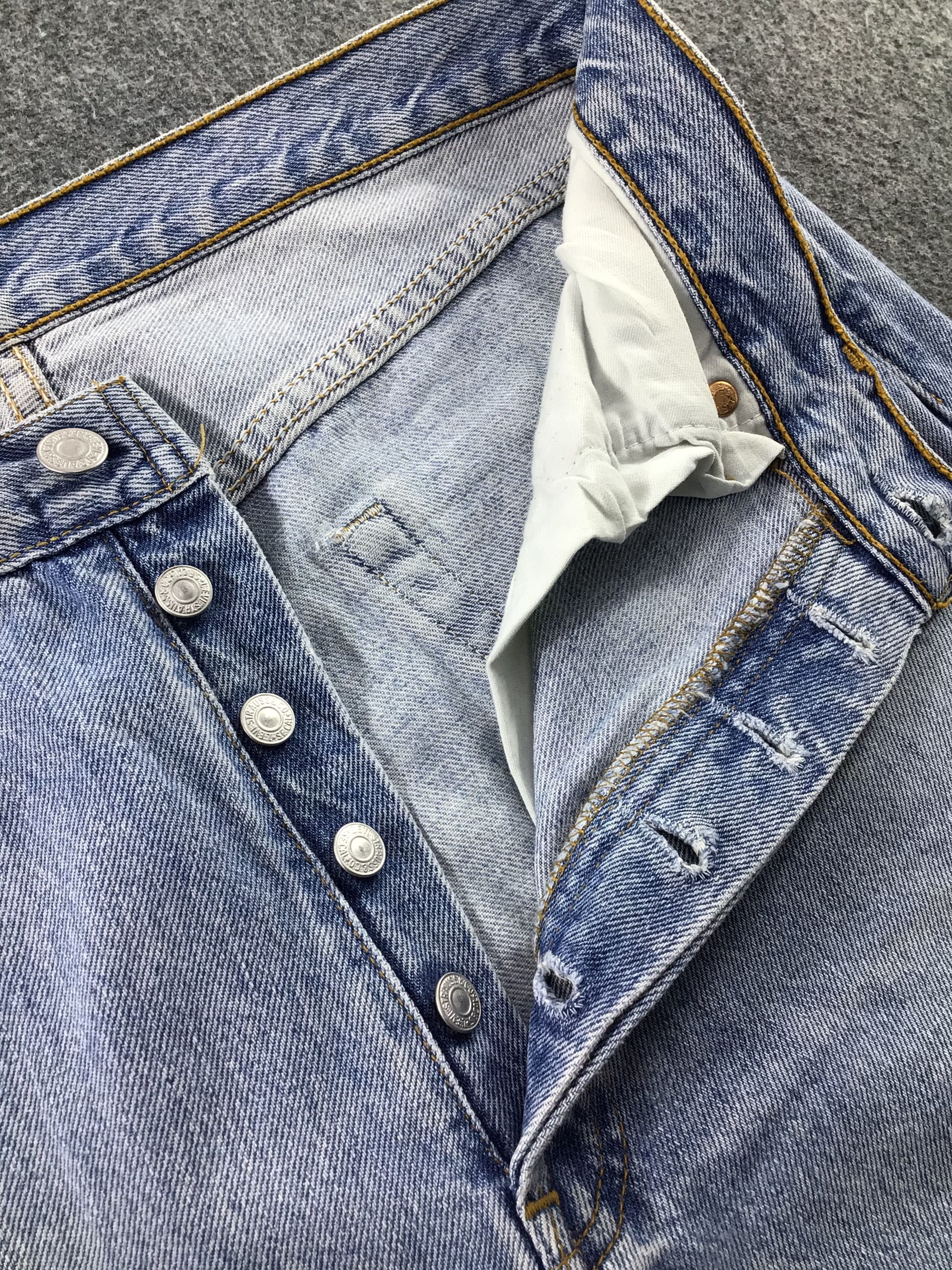 Levi's Vintage 90s Levis 501 Jeans-JM355 Size US 32 / EU 48 - 8 Thumbnail