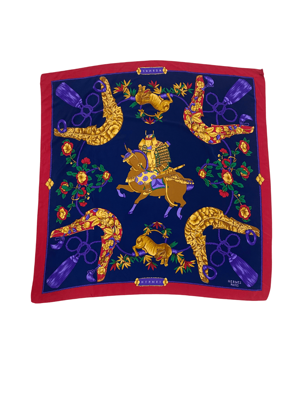Hermes Vintage Hermes Silk Scarf Size ONE SIZE - 7 Thumbnail