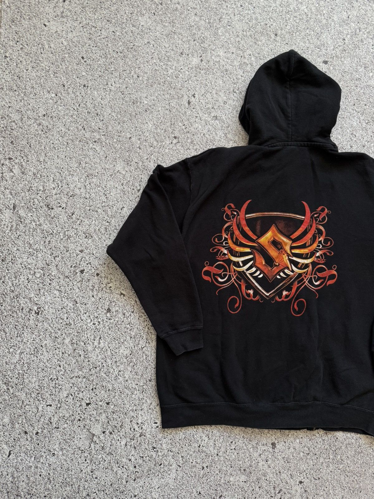 Band Tees × Vintage Vintage 2010 Sabaton Coat Of Arms Rock Band Retro Hoodie Size US XXL / EU 58 / 5 - 7 Thumbnail