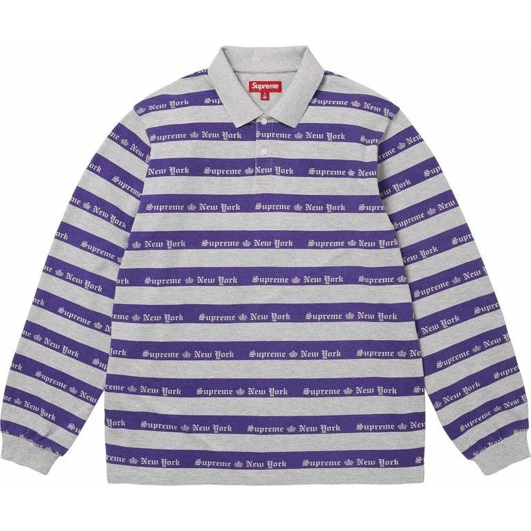 Supreme Supreme split rugby polo italy fw16 | Grailed