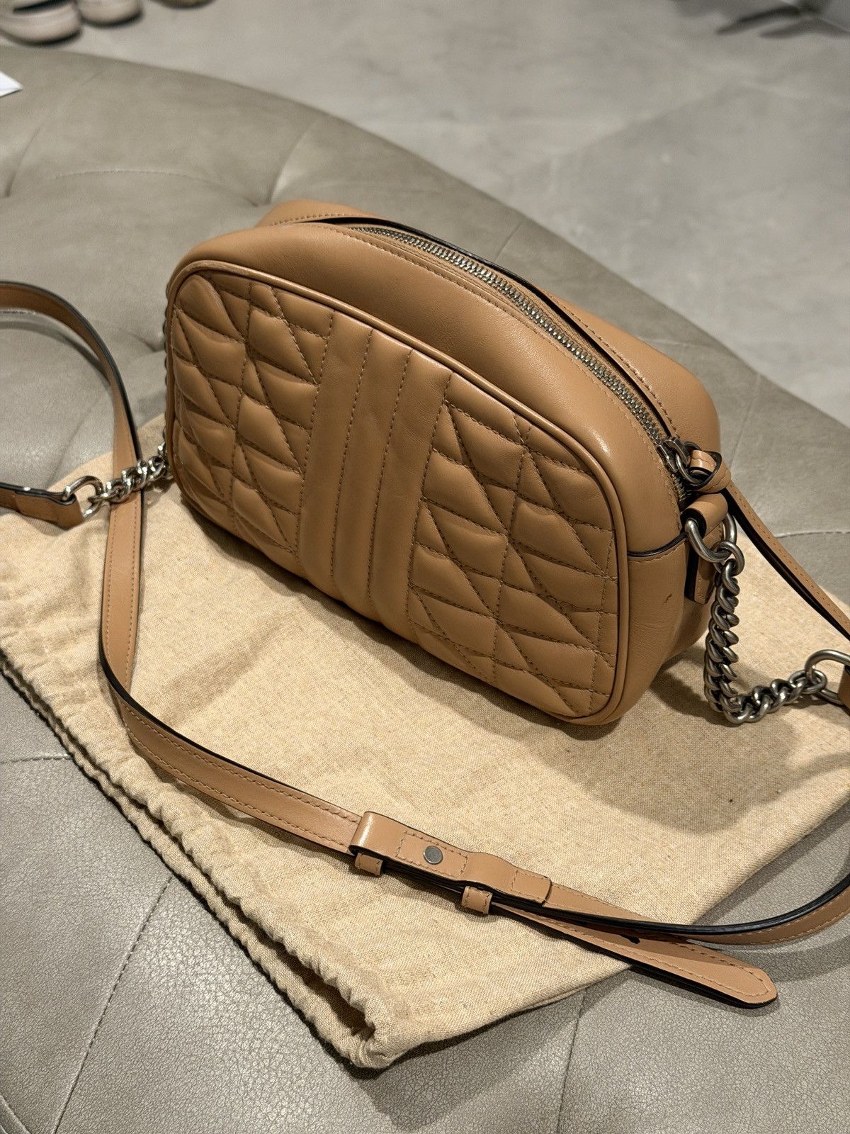 Gucci Gucci Marmont Matelassé CrossBody Size ONE SIZE - 6 Thumbnail